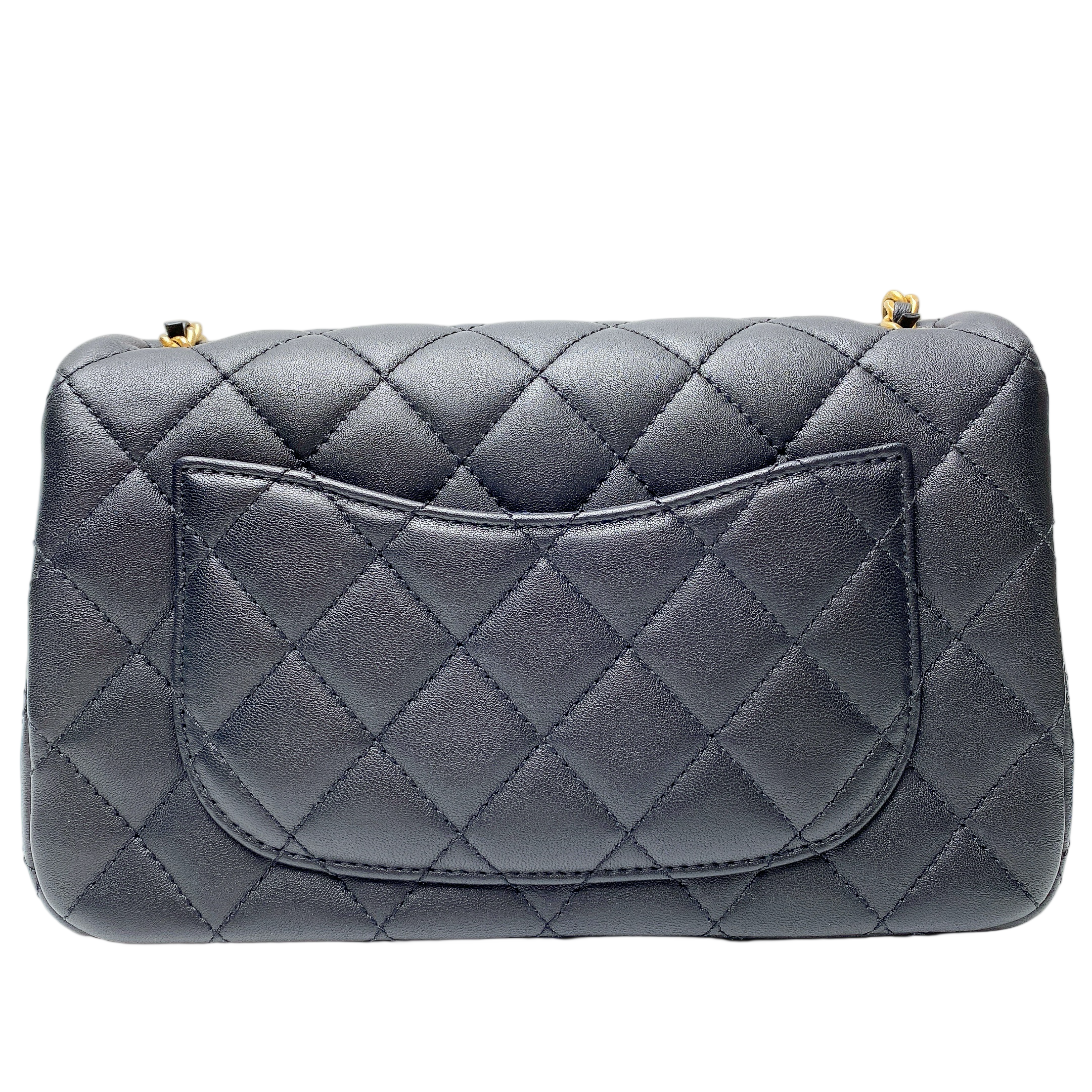 CHANEL CF MINI RECTANGULAR PEARL CRUSH