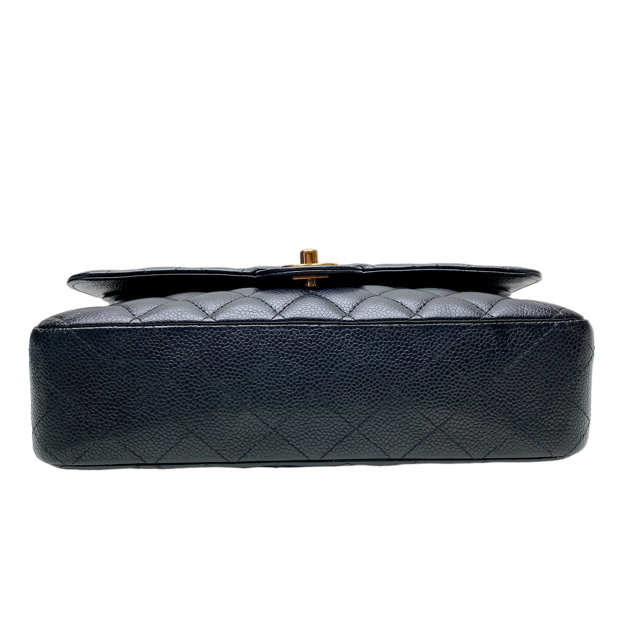 CHANEL CF MEDIUM CAVIAR IN GHW