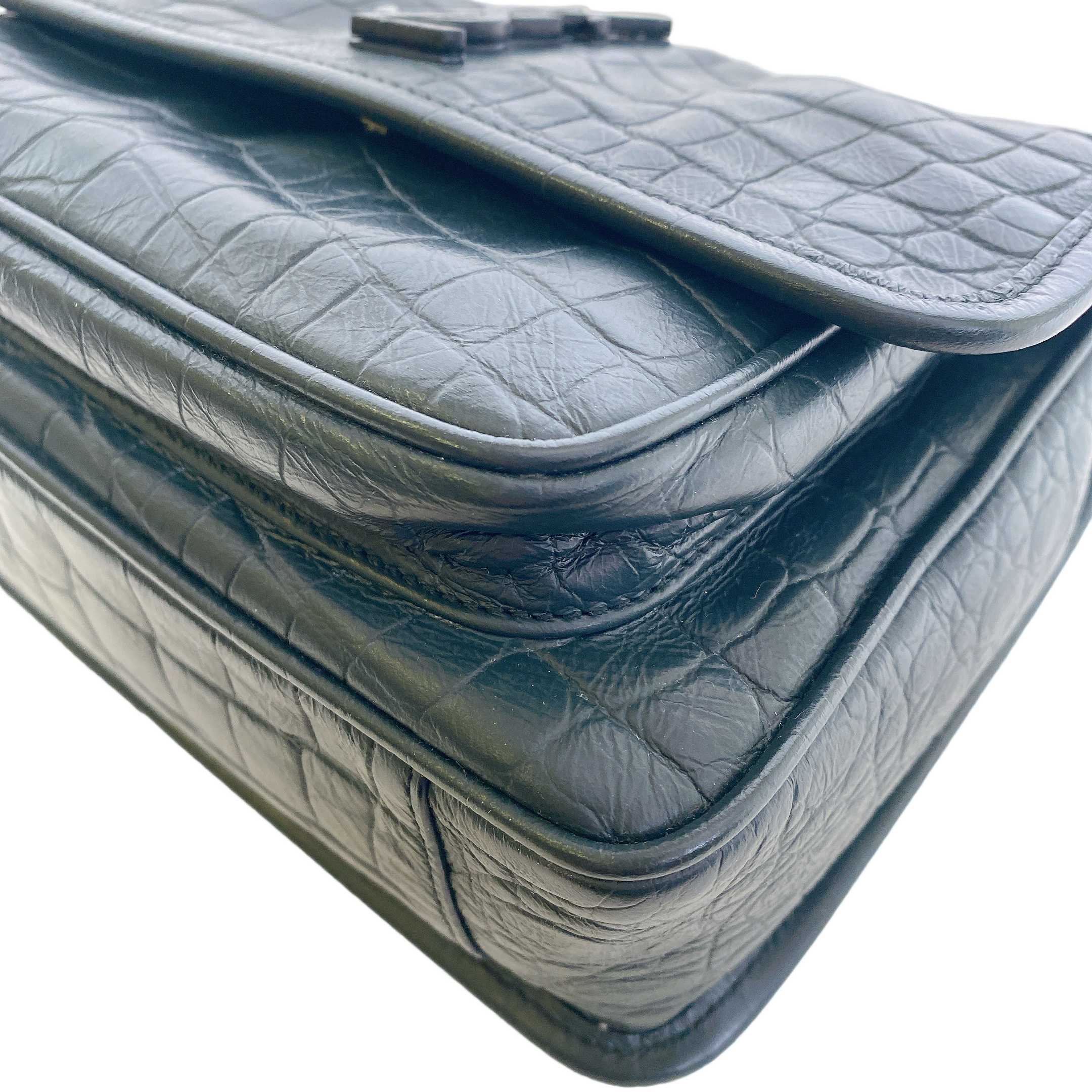 YSL NIKI BB - CROC EMBOSSED