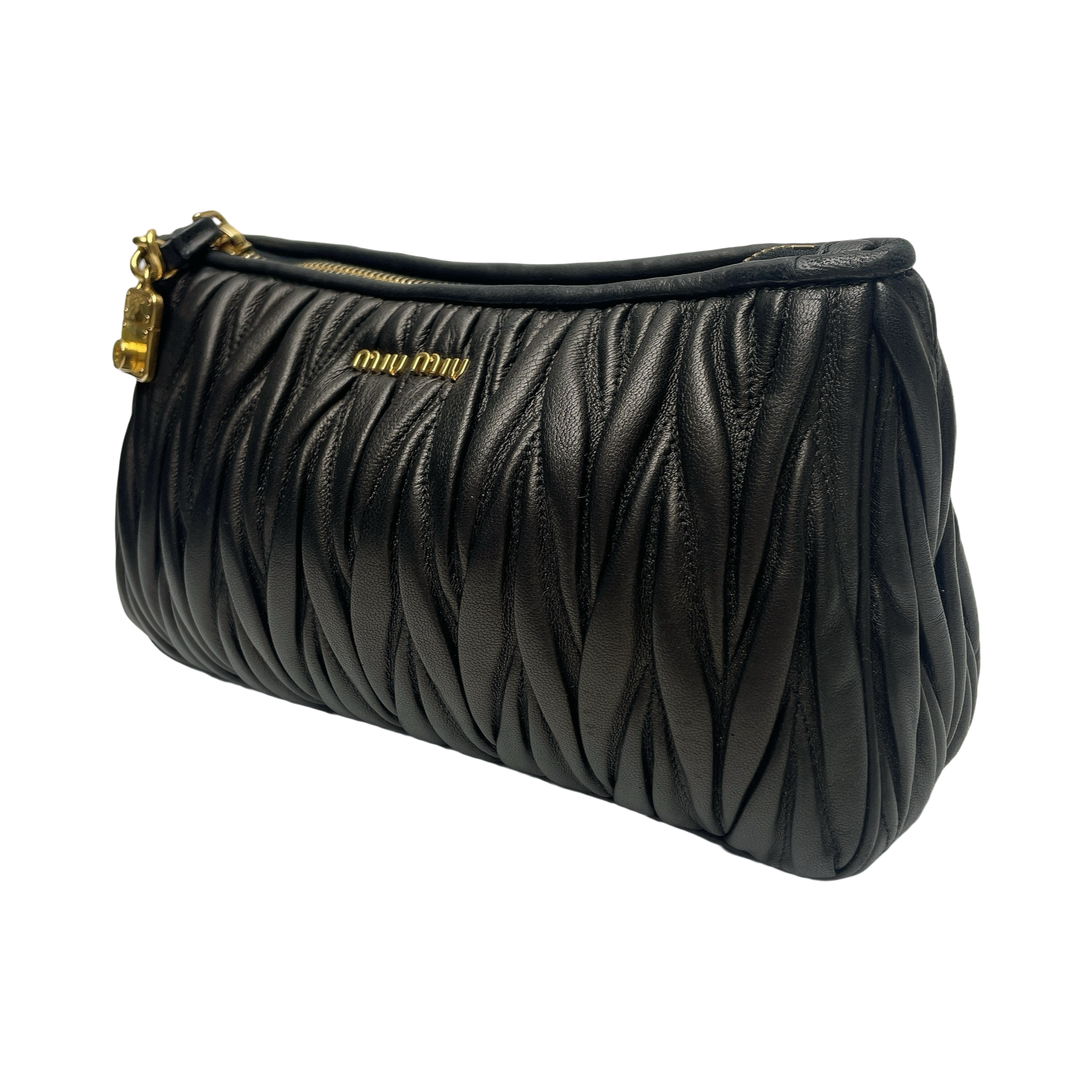 MIUMIU MATELASSE NAPPA CLUTCH