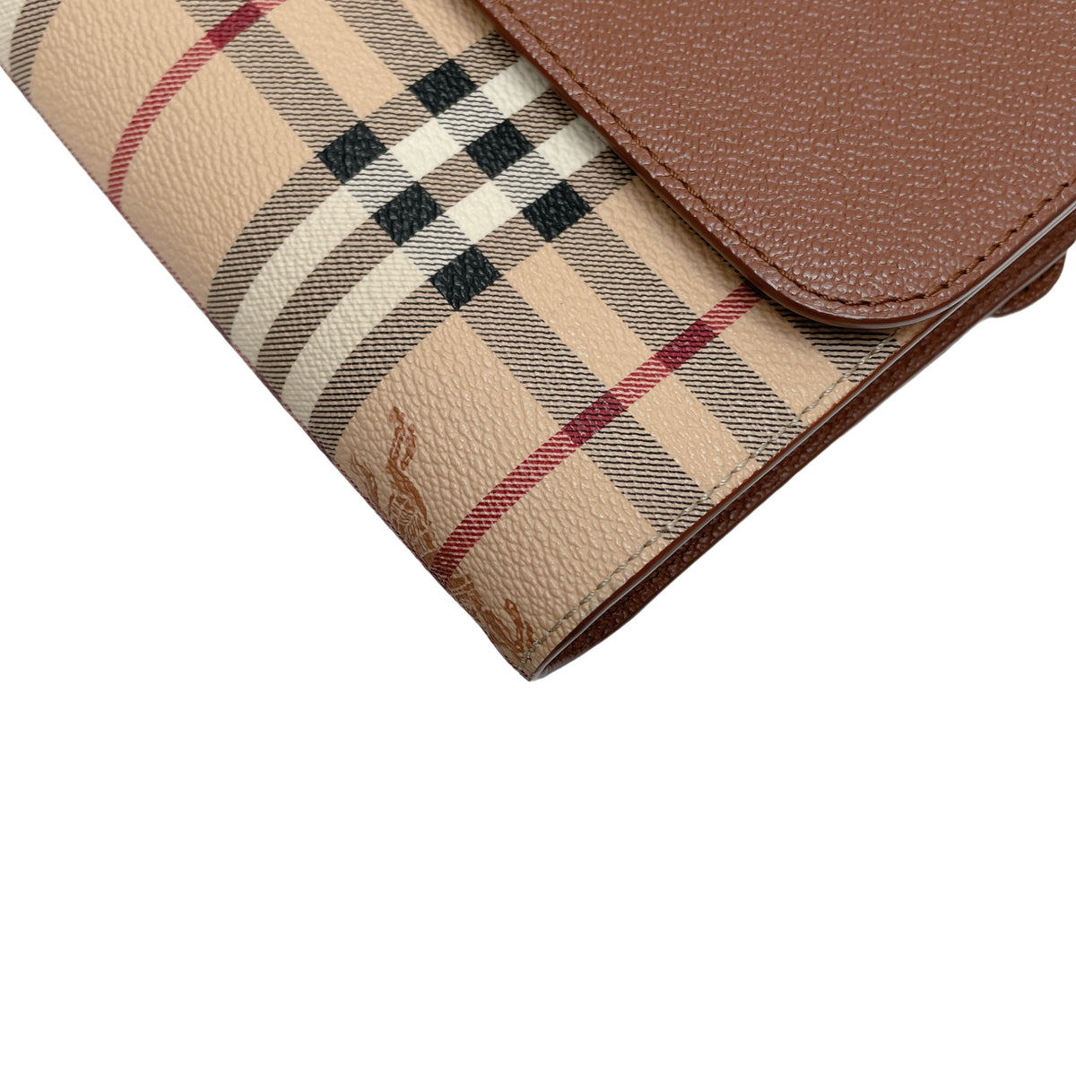 BURBERRY HAYMARKET CHECK LOXLEY SMALL BAG