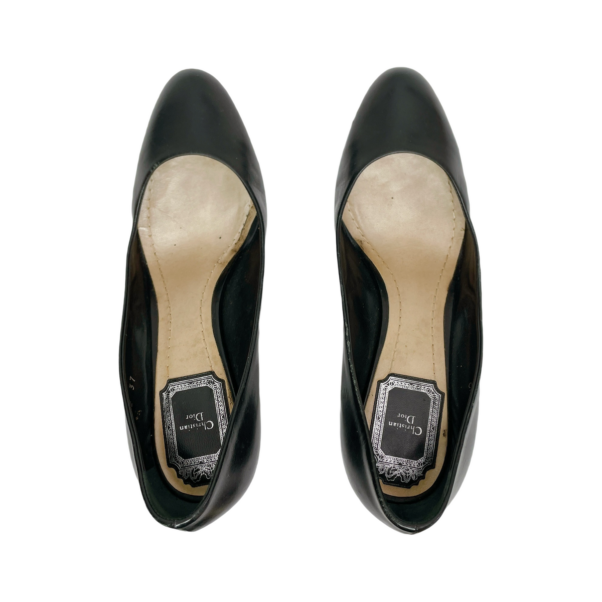 DIOR LEATHER PLATFORM PUMPS