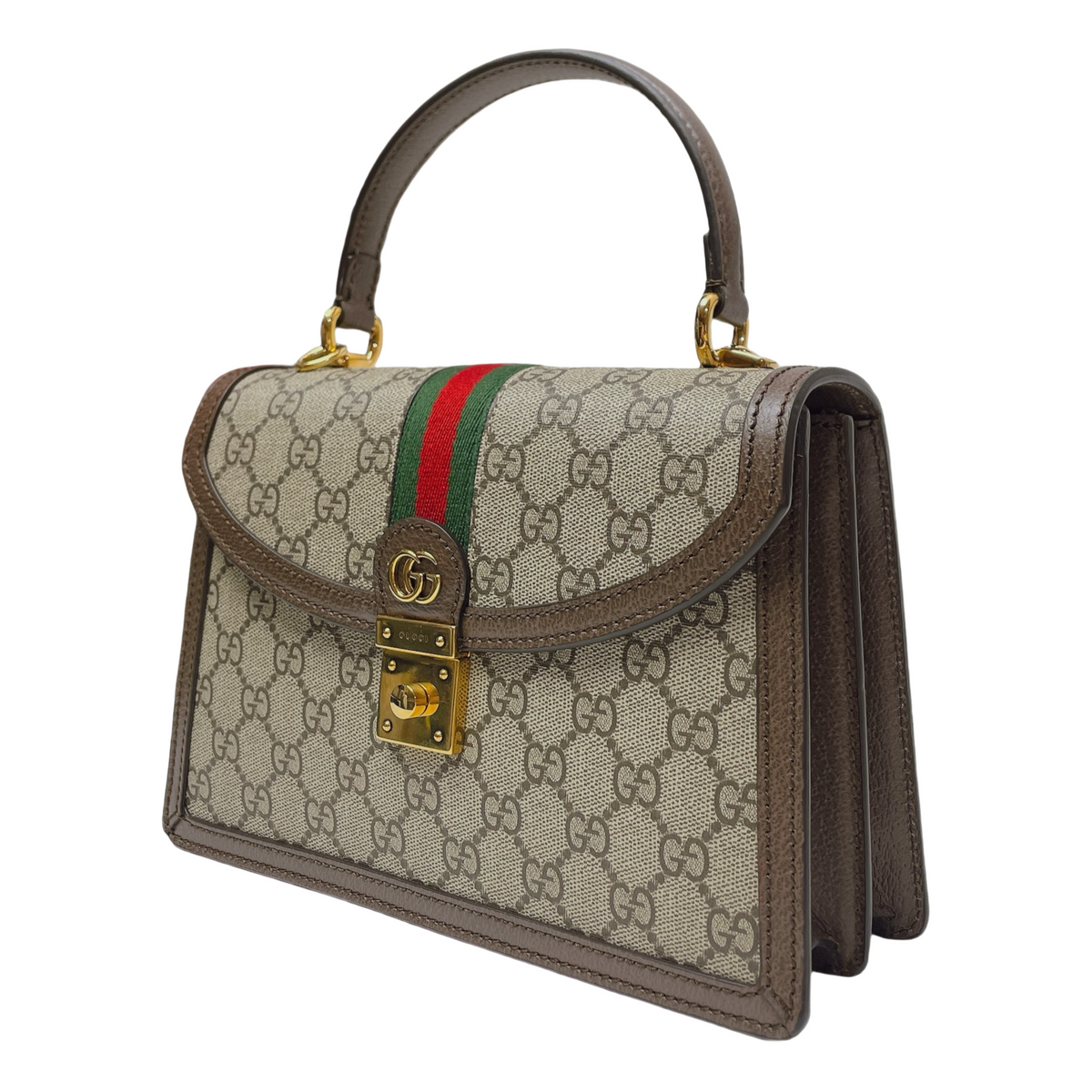 GUCCI OPHIDIA TOP HANDLE BAG SMALL