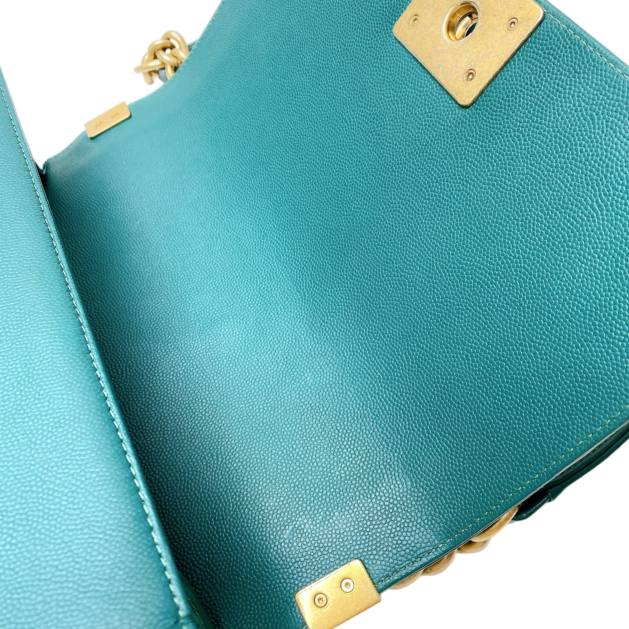 CHANEL LEBOY MEDIUM IN GREEN