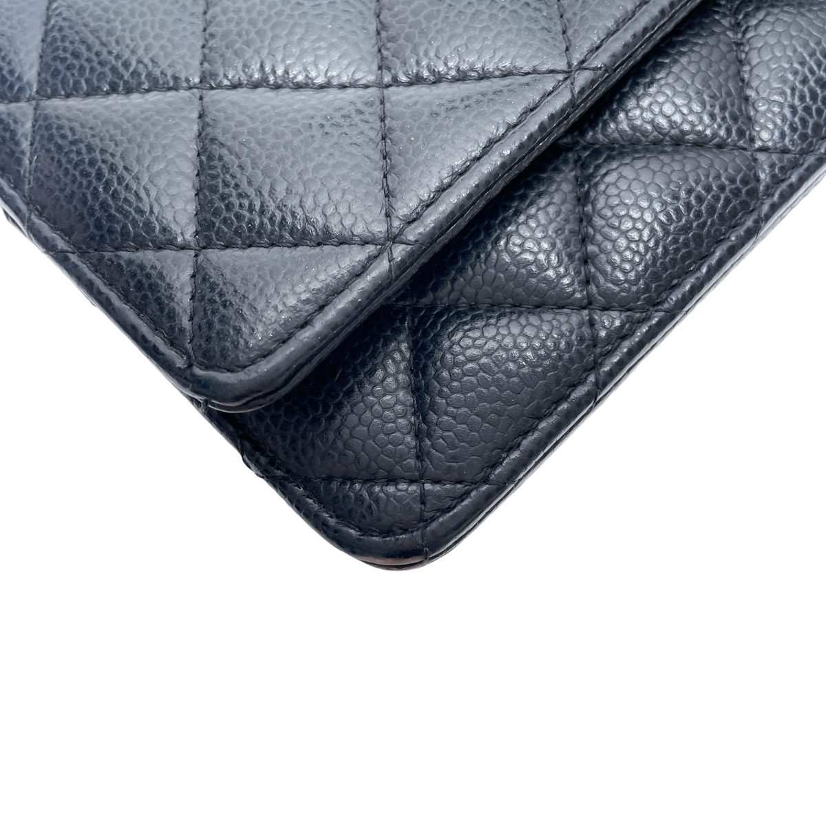 CHANEL WALLET TURN LOCK WALLET ON CHAIN
