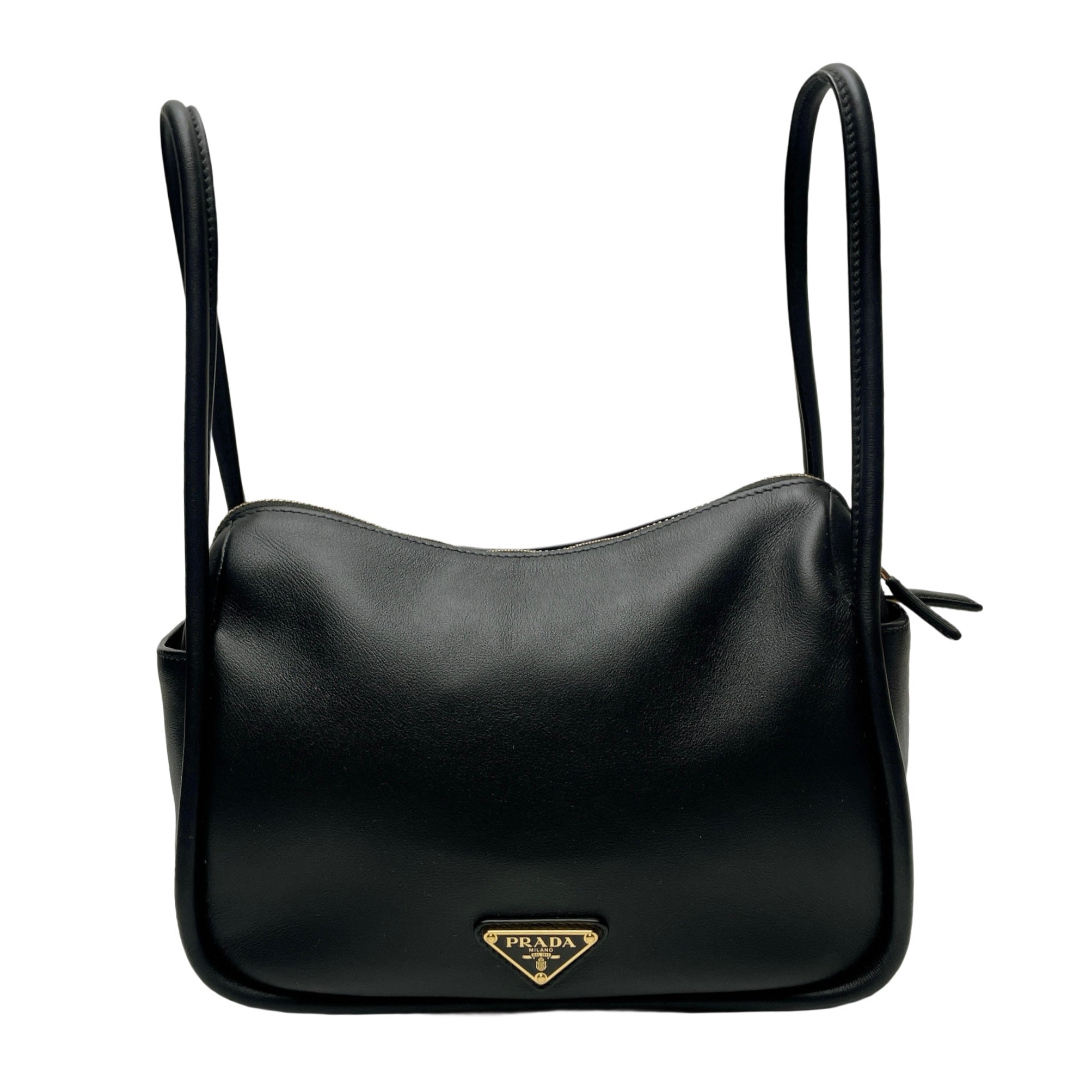PRADA DARLING LEATHER HANDBAG