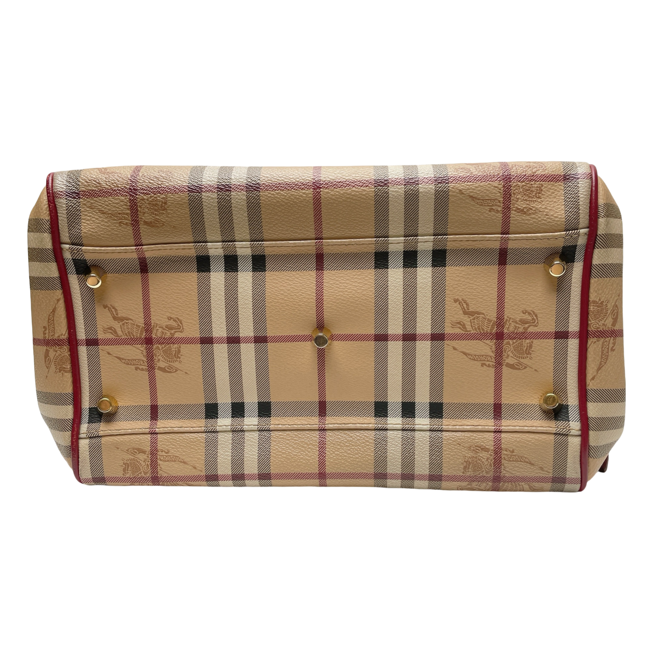 BURBERRY HAYMARKET CHECK CANTERBURY TOTE