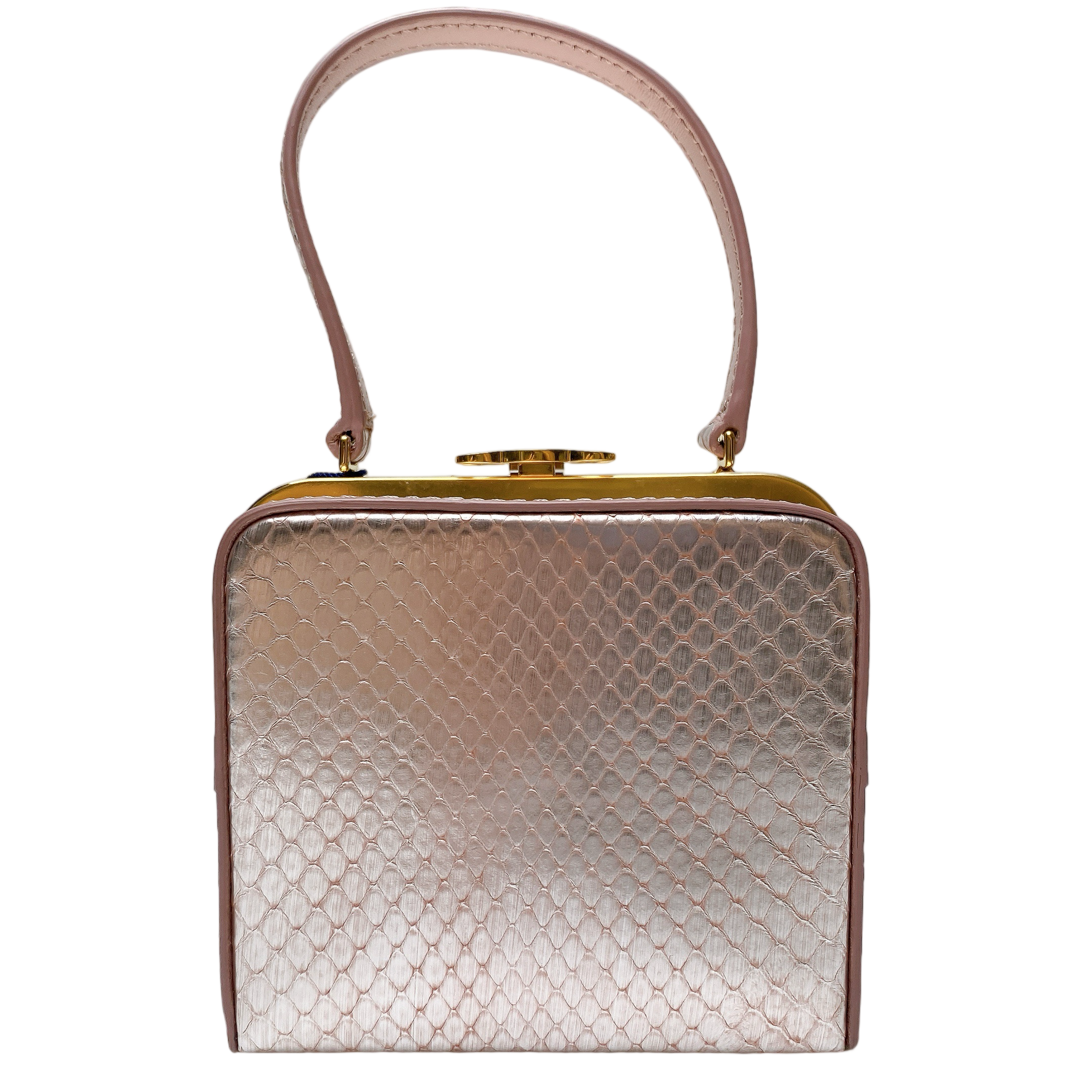 CELINE LANA MINAUDIERE IN PEARLY PYTHON