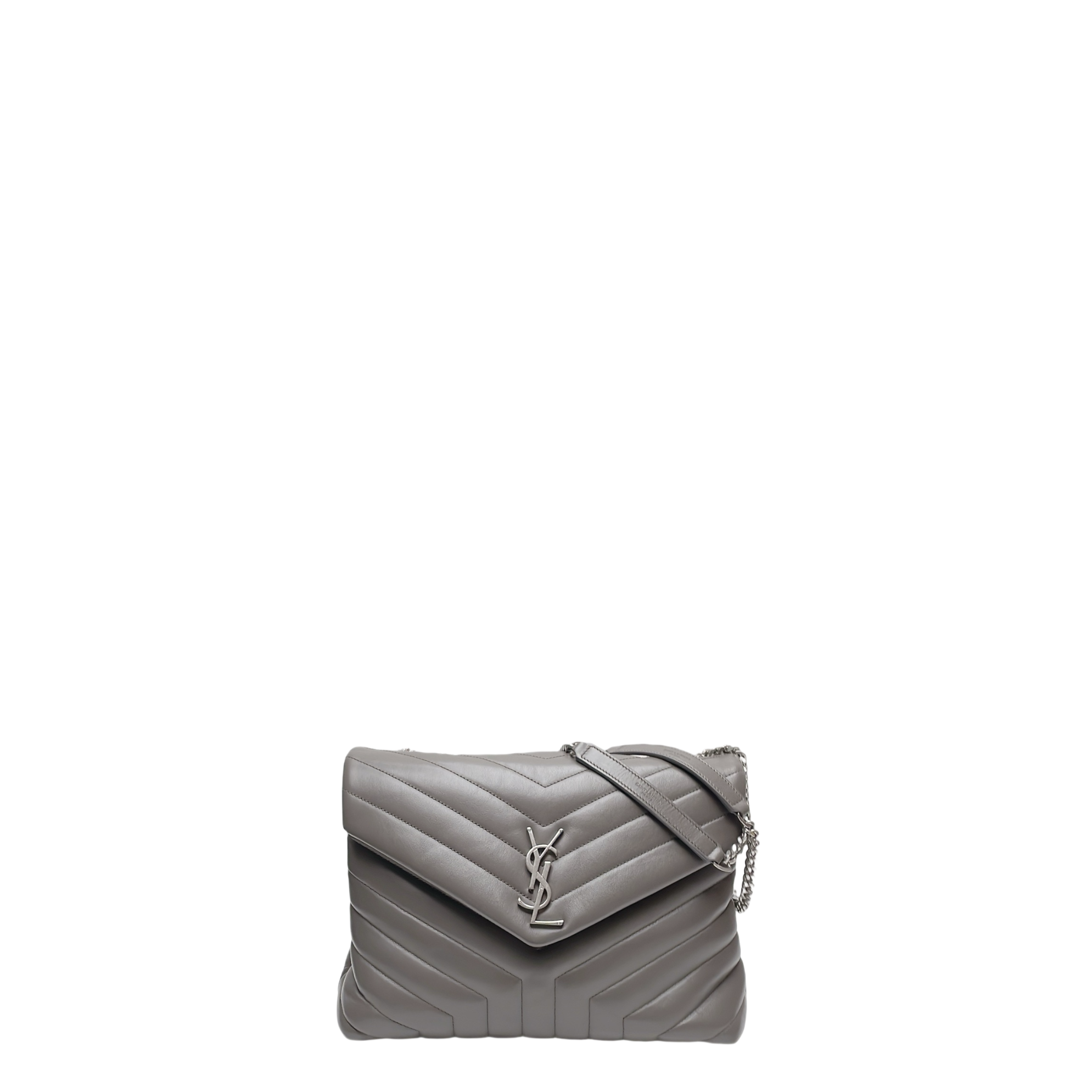 YSL LOU LOU GREY MEDIUM