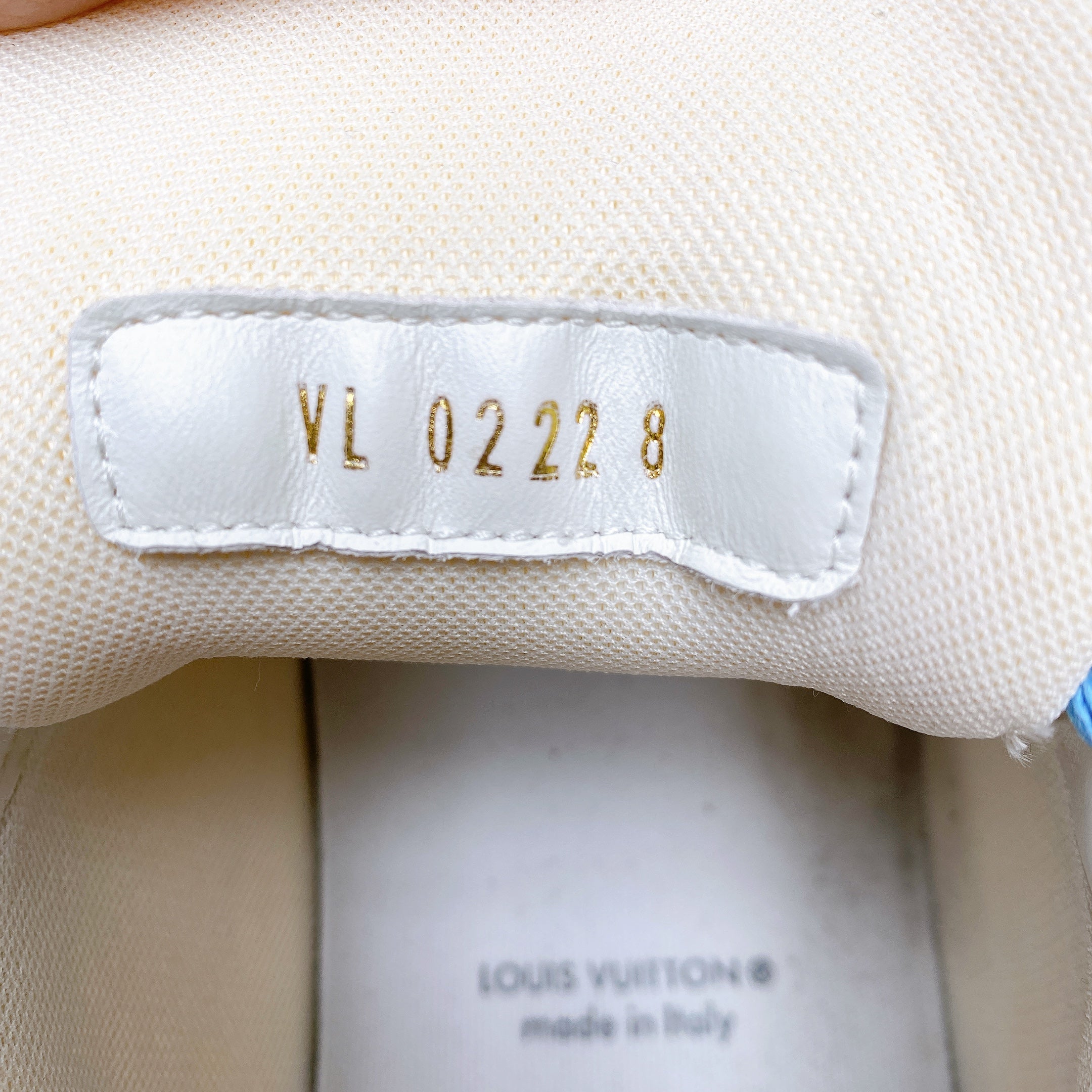 LV TRAINER SNEAKER IN BLUE