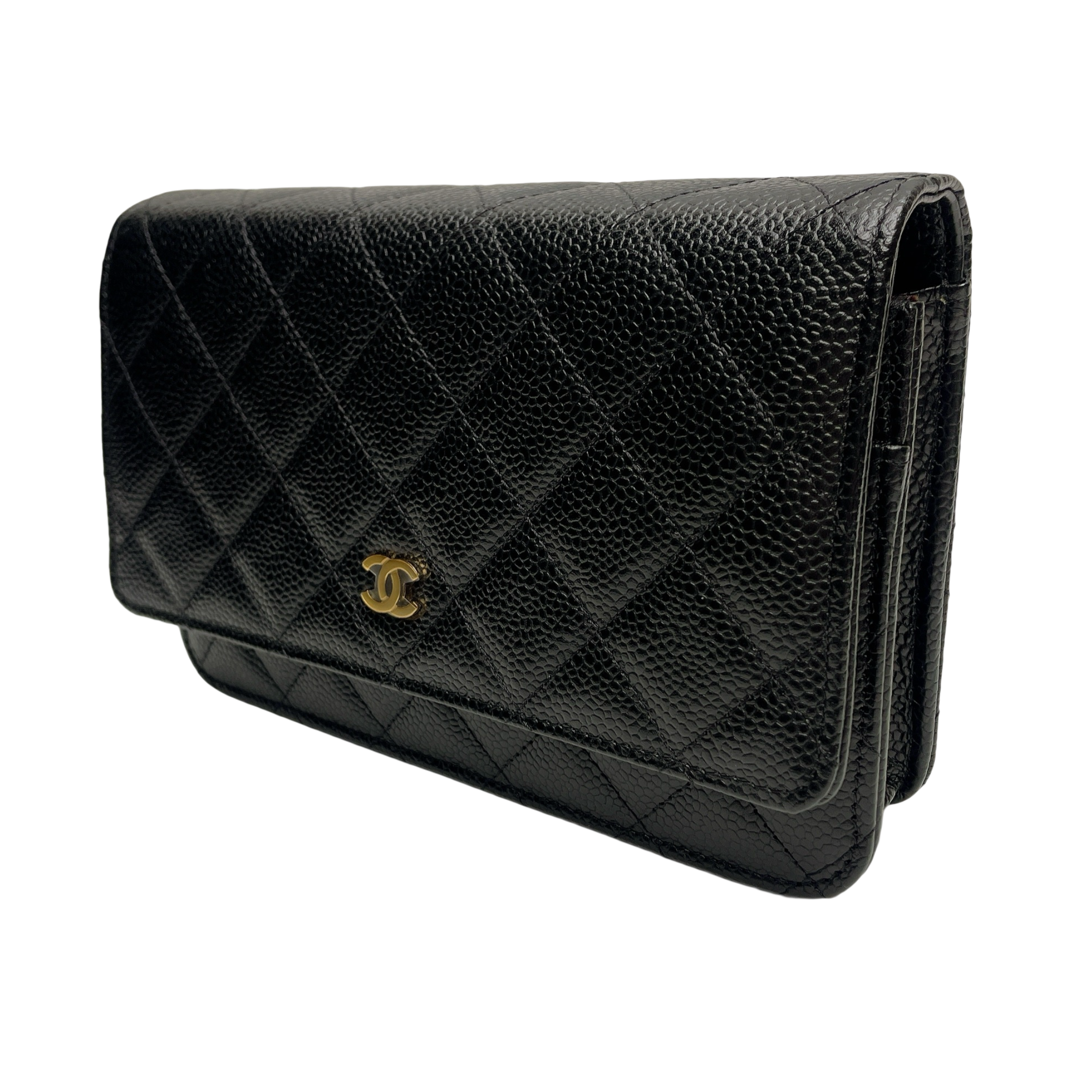 CHANEL WALLET ON CHAIN IN GHW