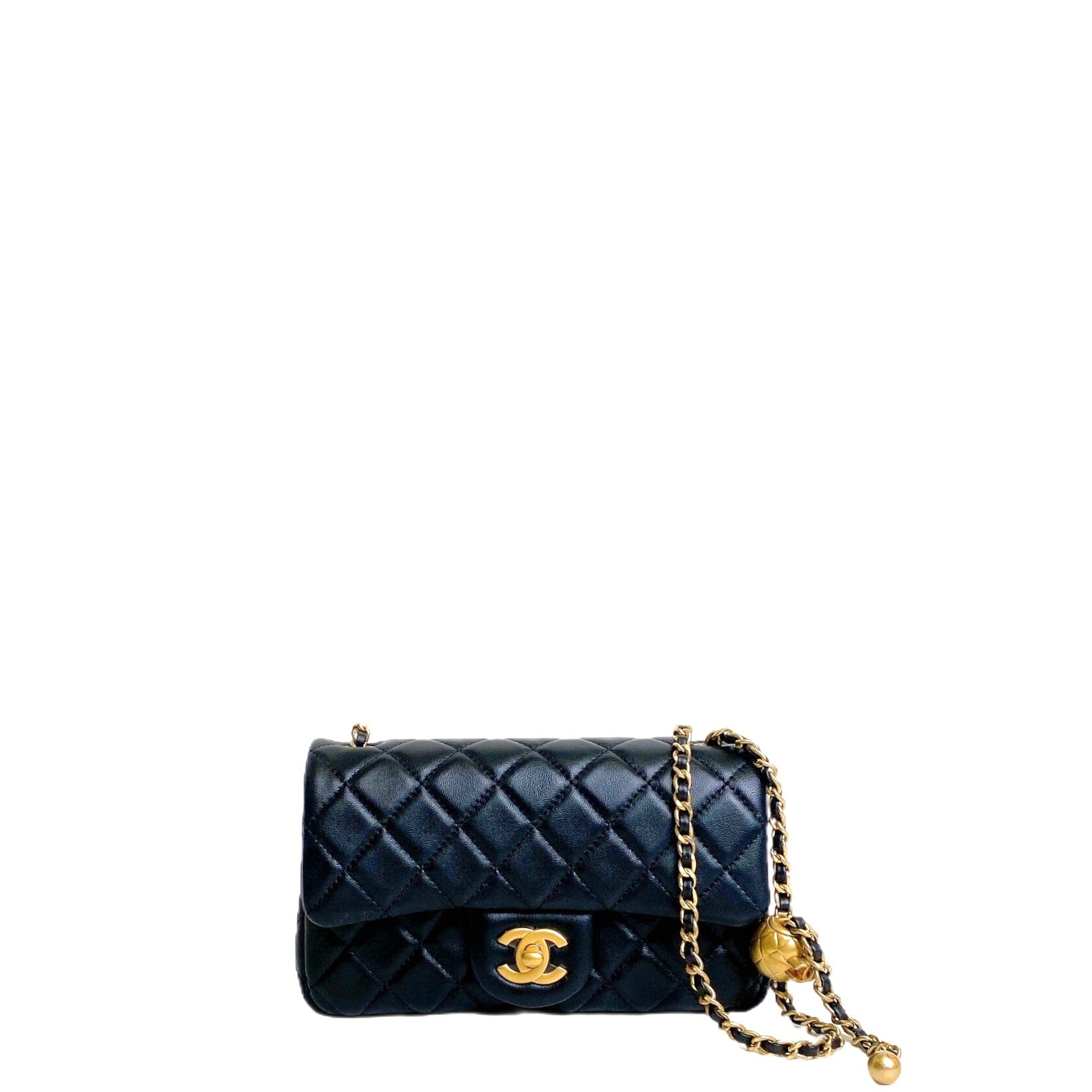 CHANEL CF RECTANGULAR PEARL CRUSH