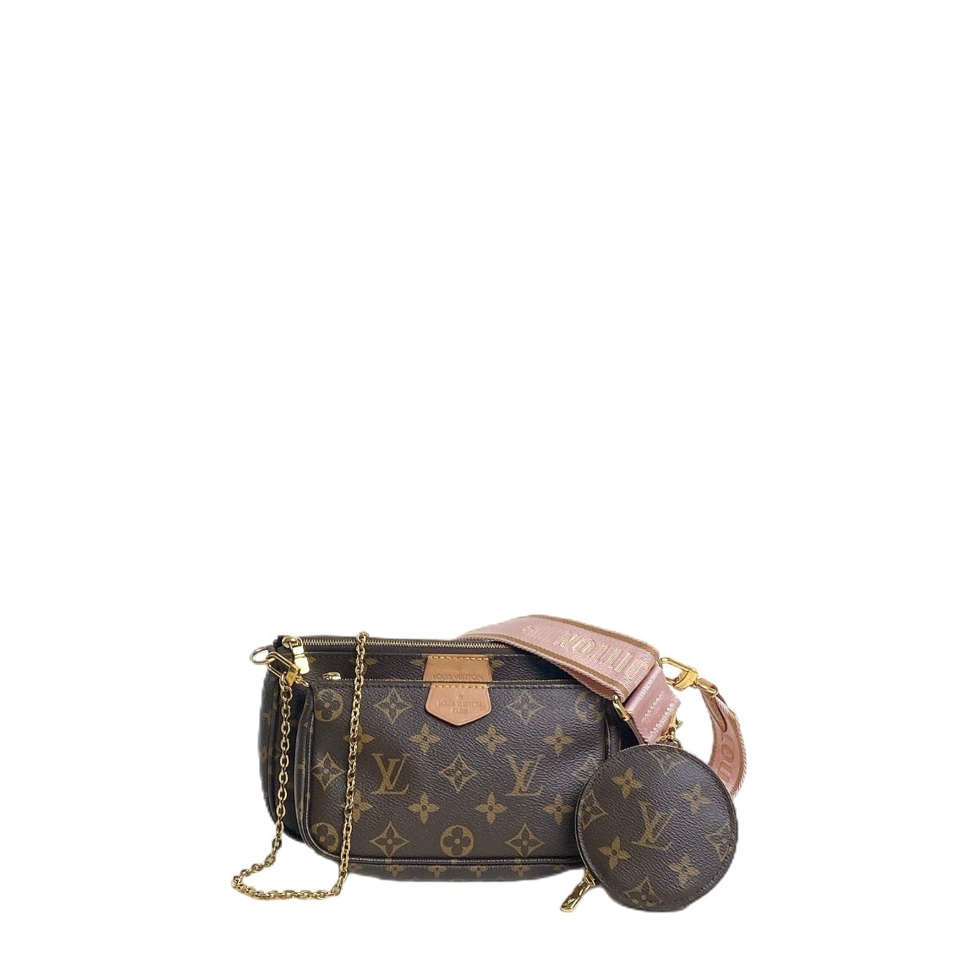 LV MULTI POCHETTE IN PINK