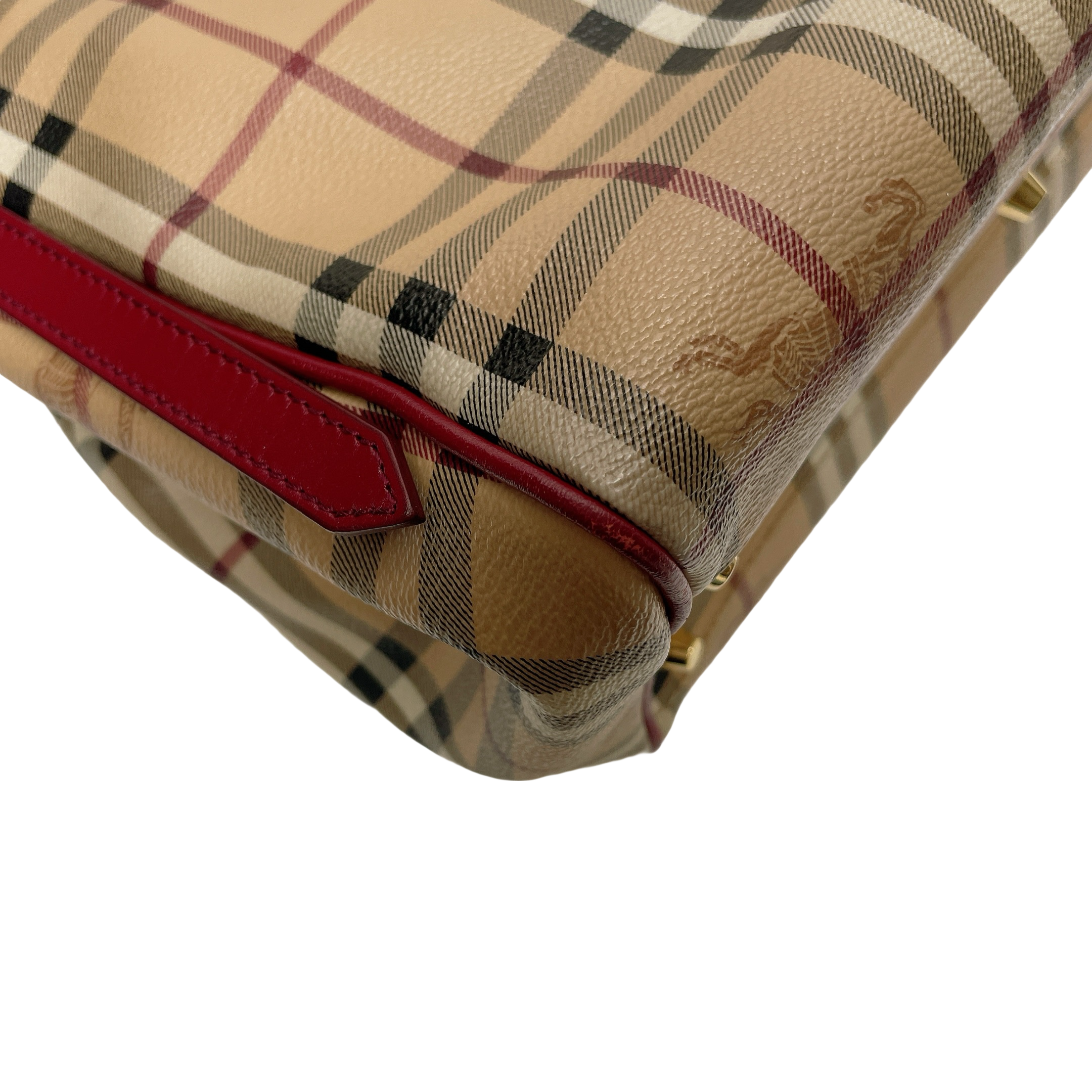 BURBERRY HAYMARKET CHECK CANTERBURY TOTE