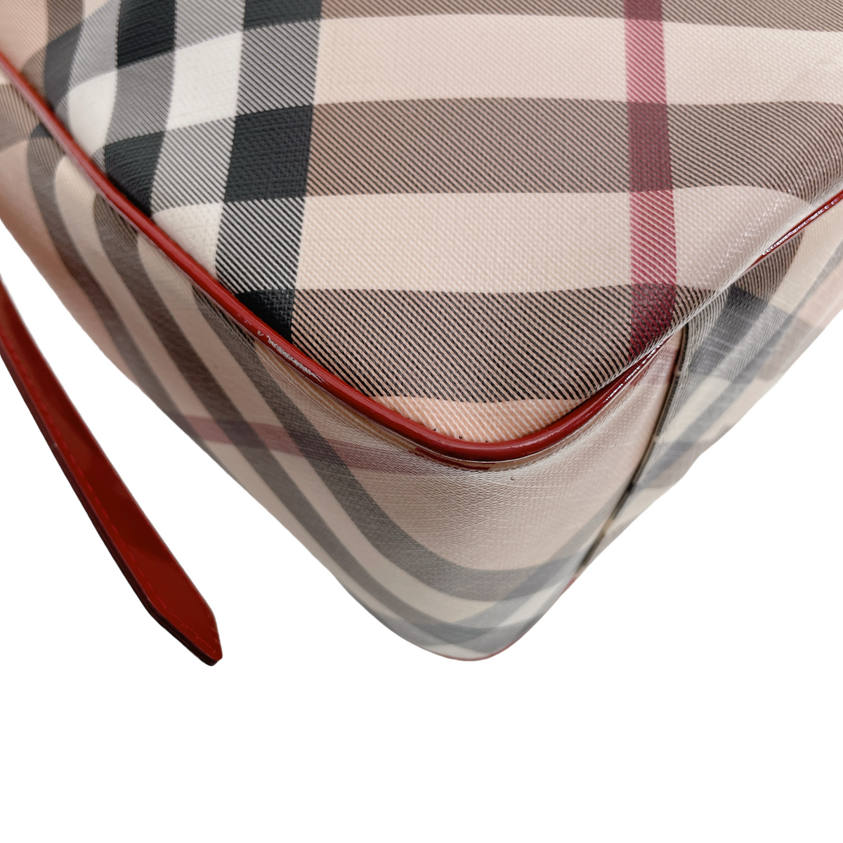 BURBERRY NOVA CHECK HOBO BAG