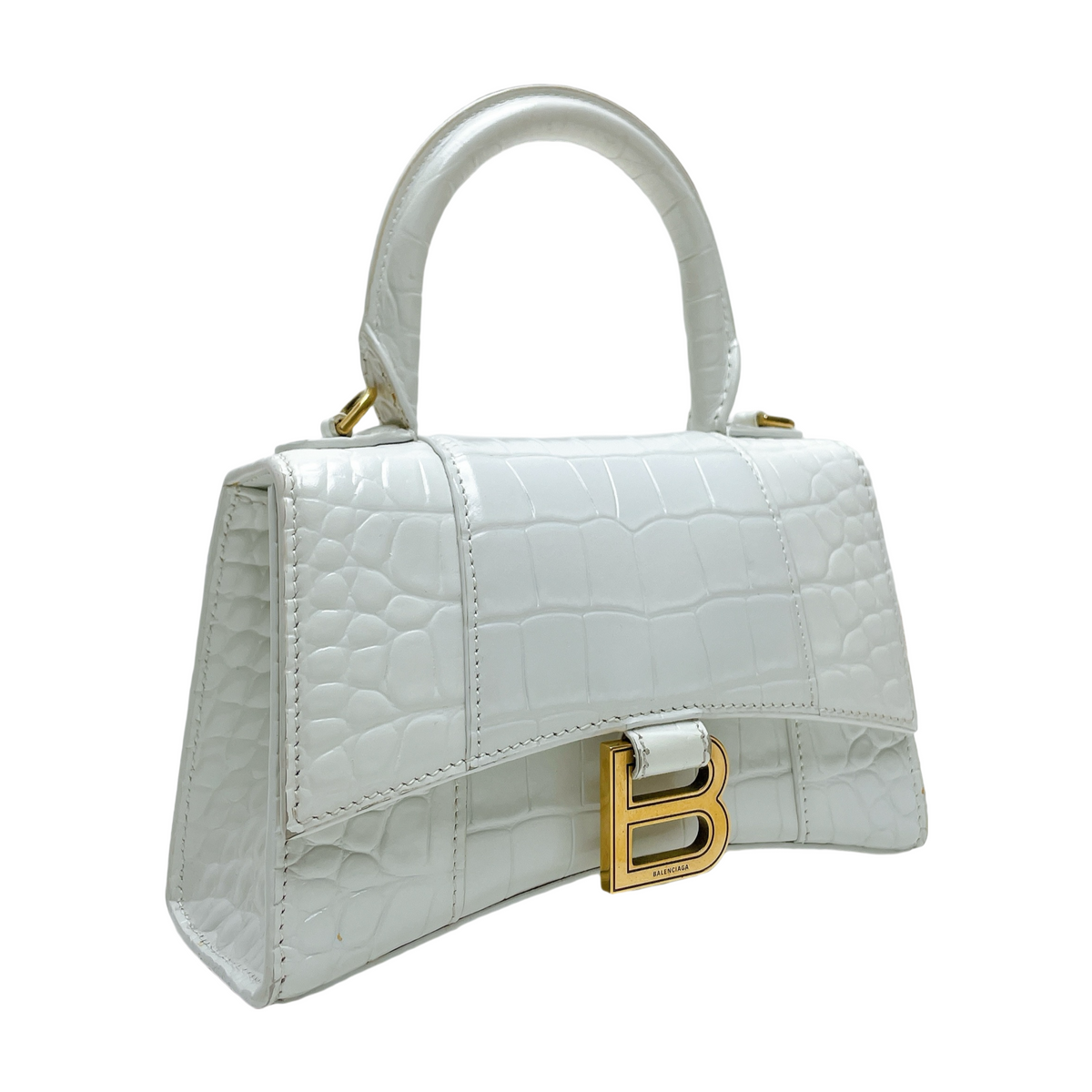 BALENCIAGA HOURGLASS TOP HANDLE EXTRA SMALL BAG