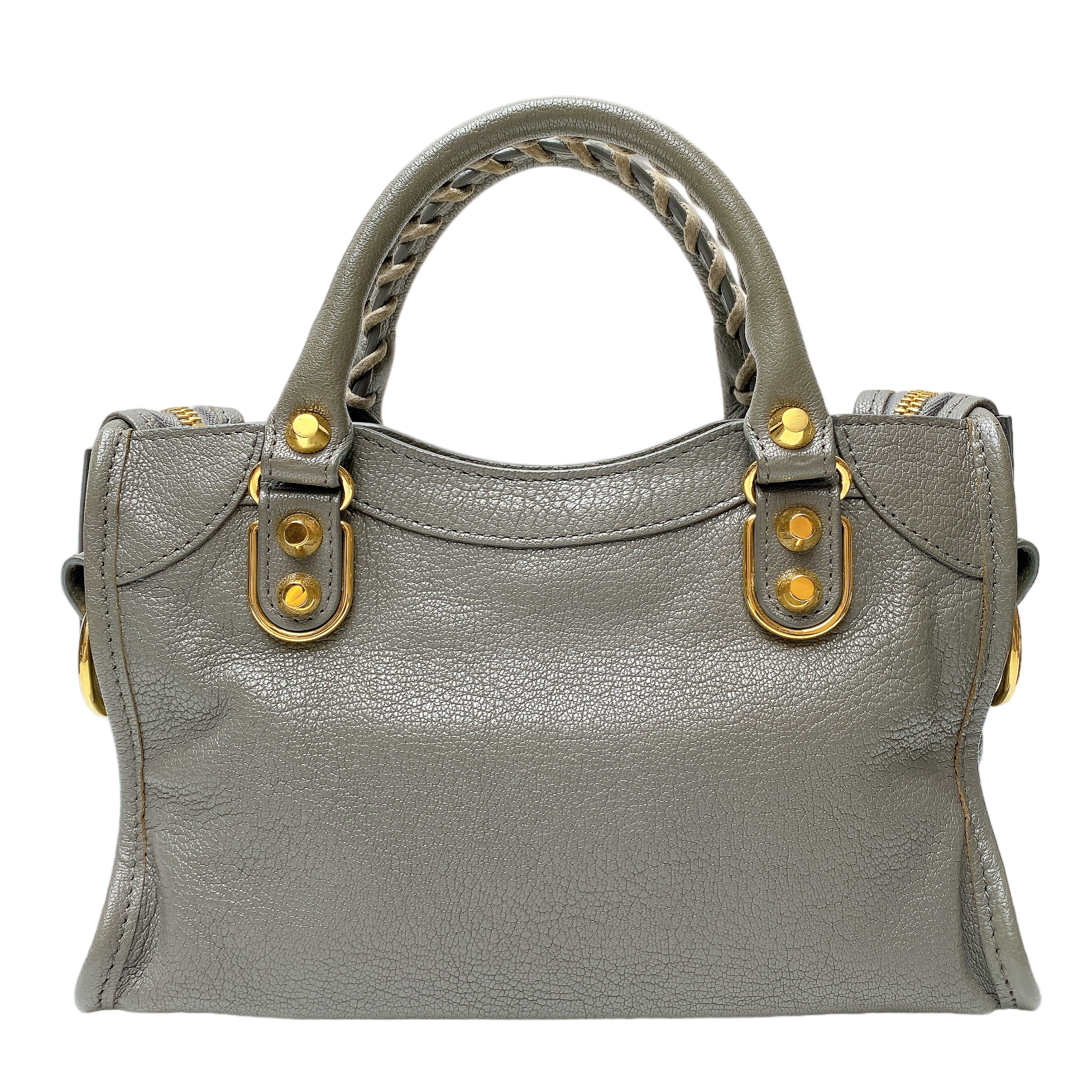 BALENCIAGA CITY MINI EDGE GREY