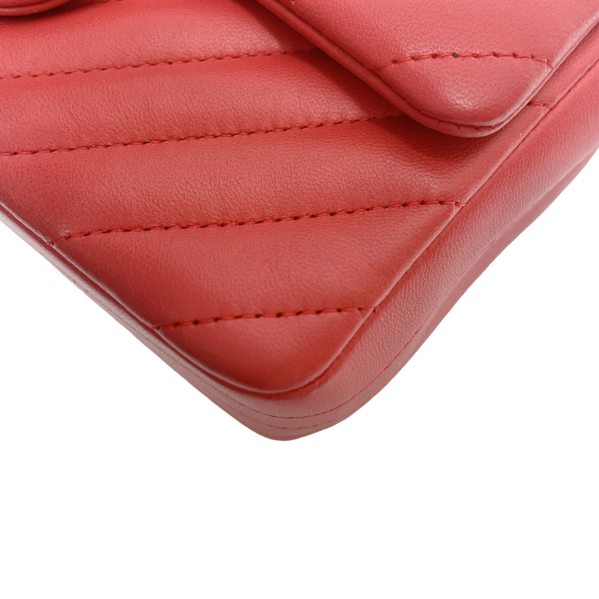 CHANEL CHEVRON RECTANGULAR FLAP