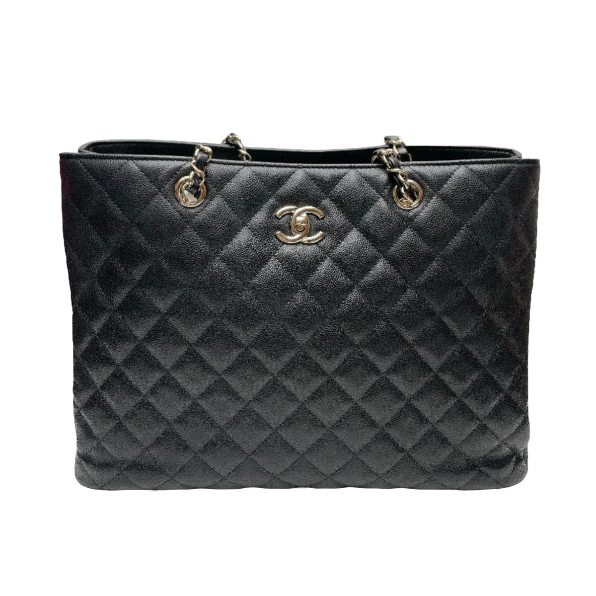 CHANEL GRAND SHOPPING TOTE IN GHW