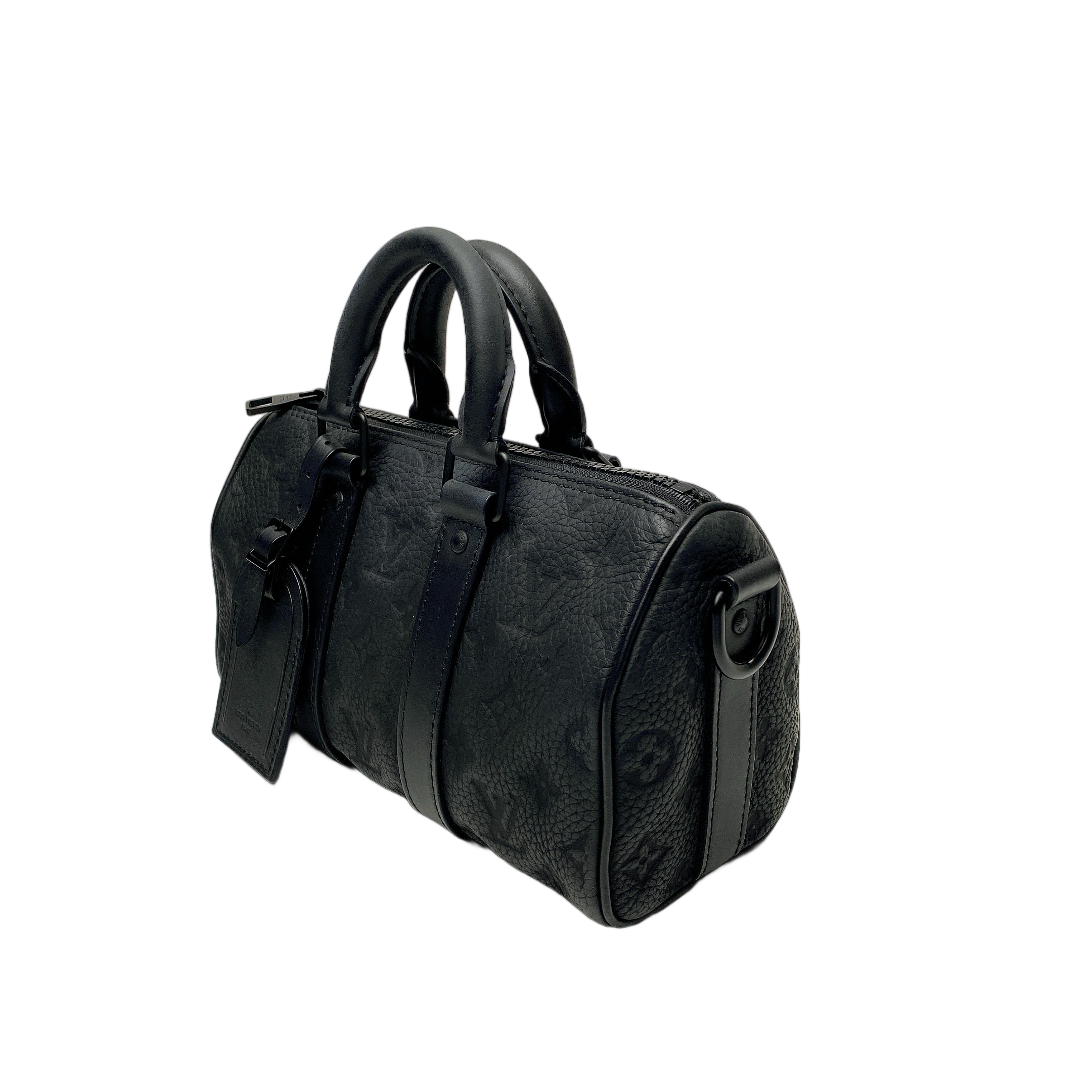LV KEEPALL 25 BANDOULIERE BLACK