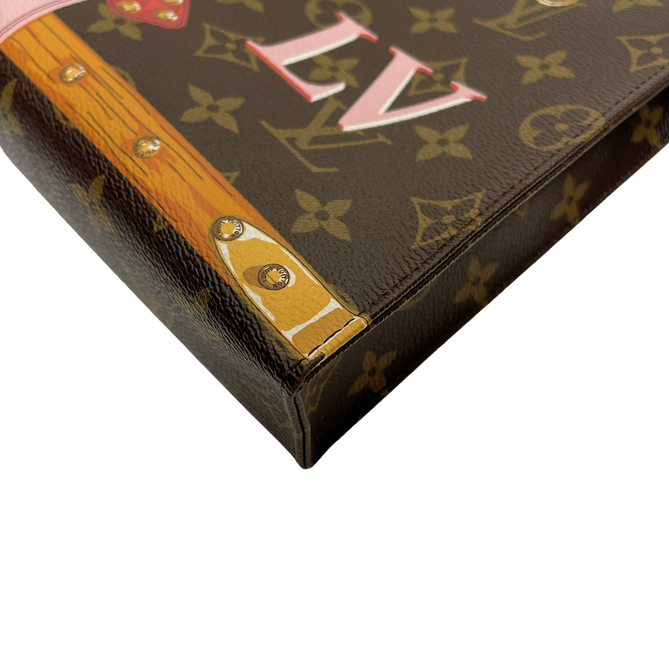 LV SUMMER TRUNK TOILETRY POUCH 26