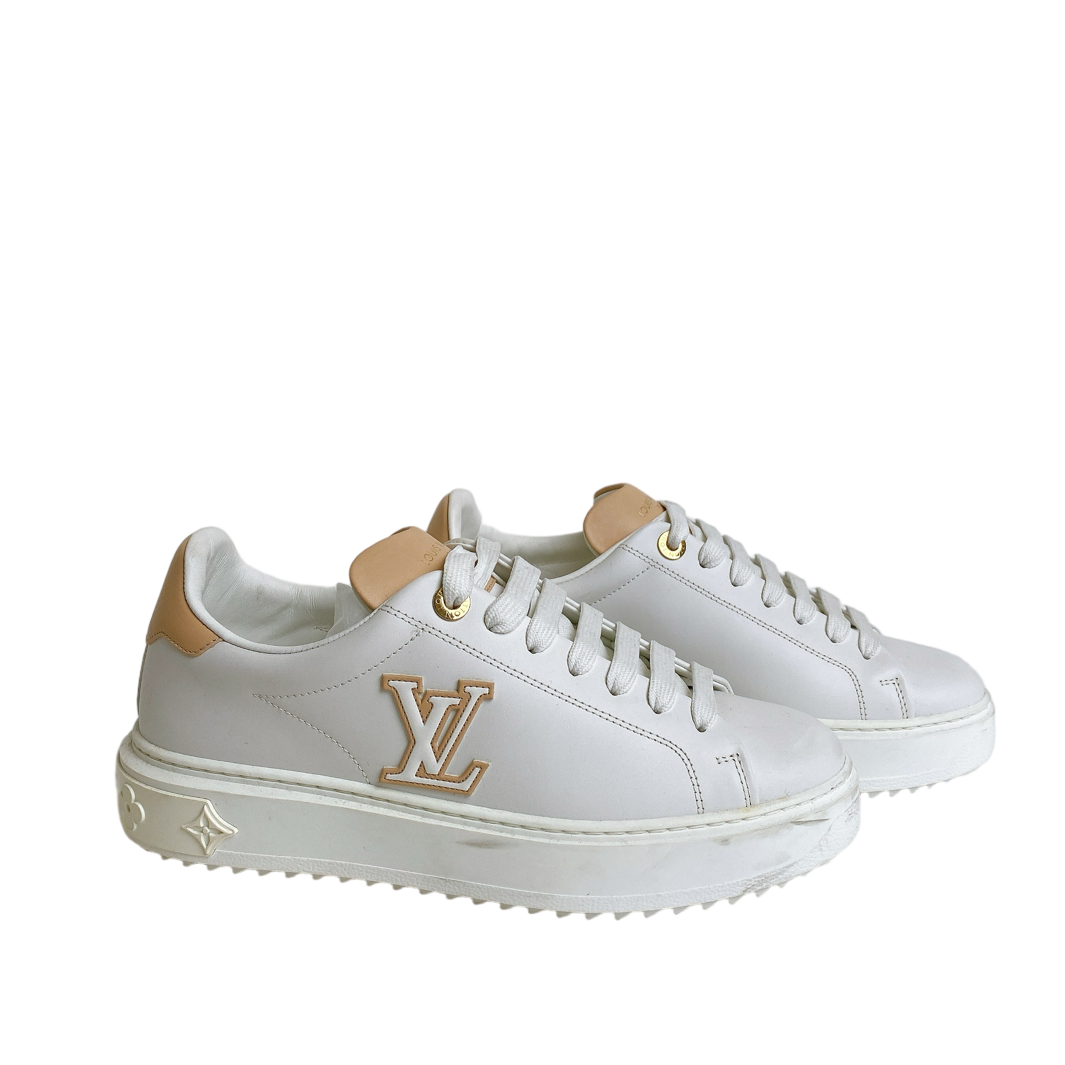 LV WOMEN SNEAKER IN WHITE