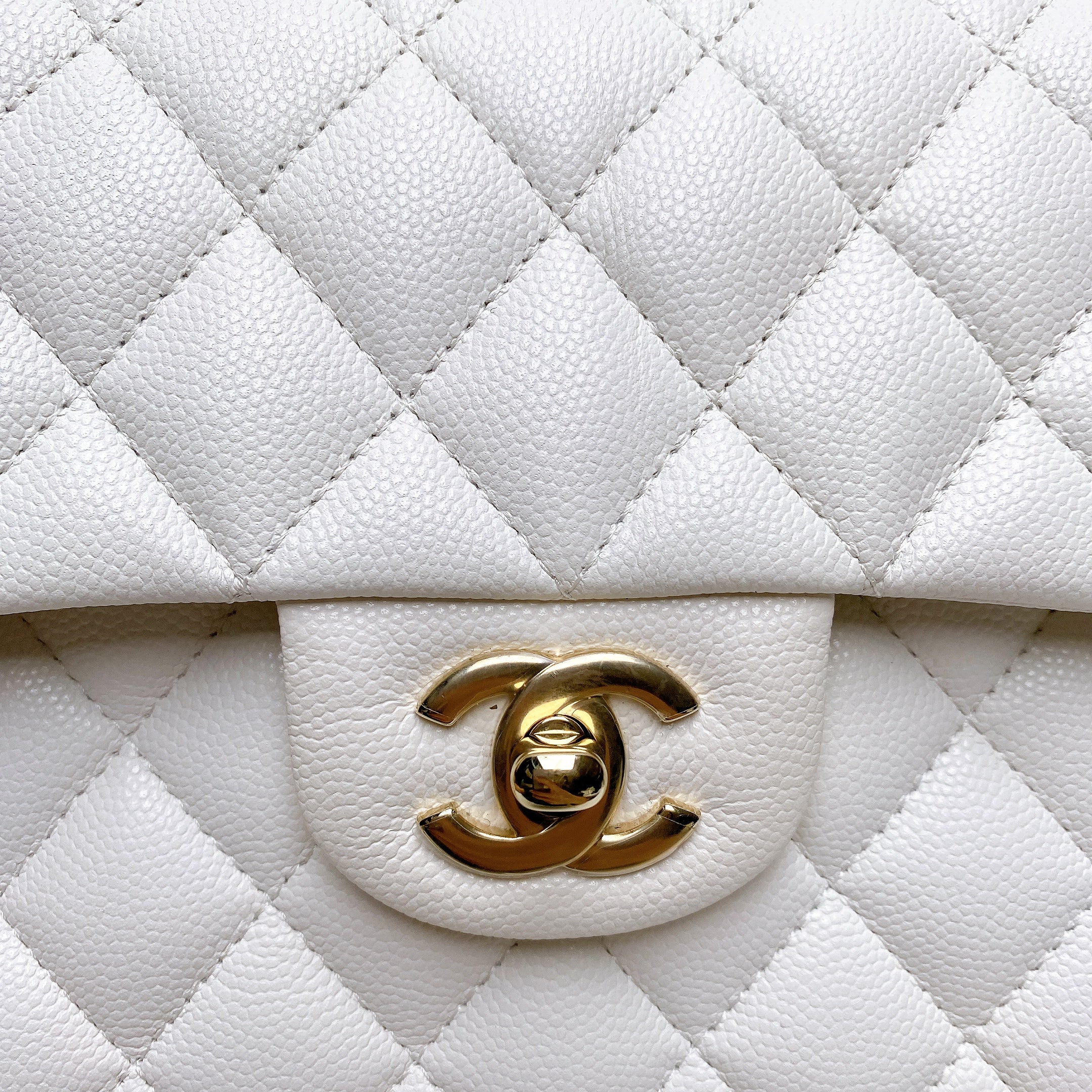 CHANEL CF SMALL IN GHW