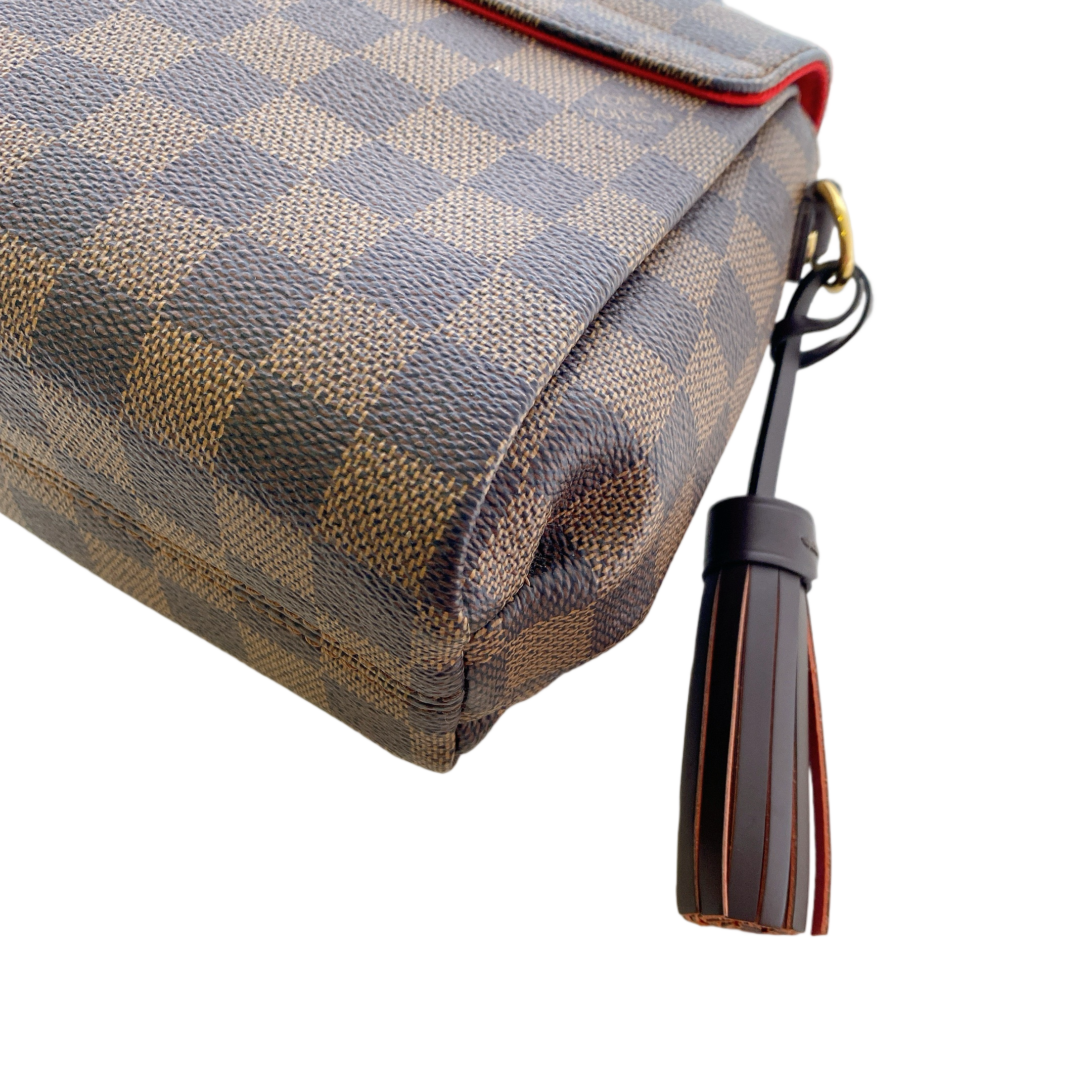 LV CROISETTE DAMIER EBENE