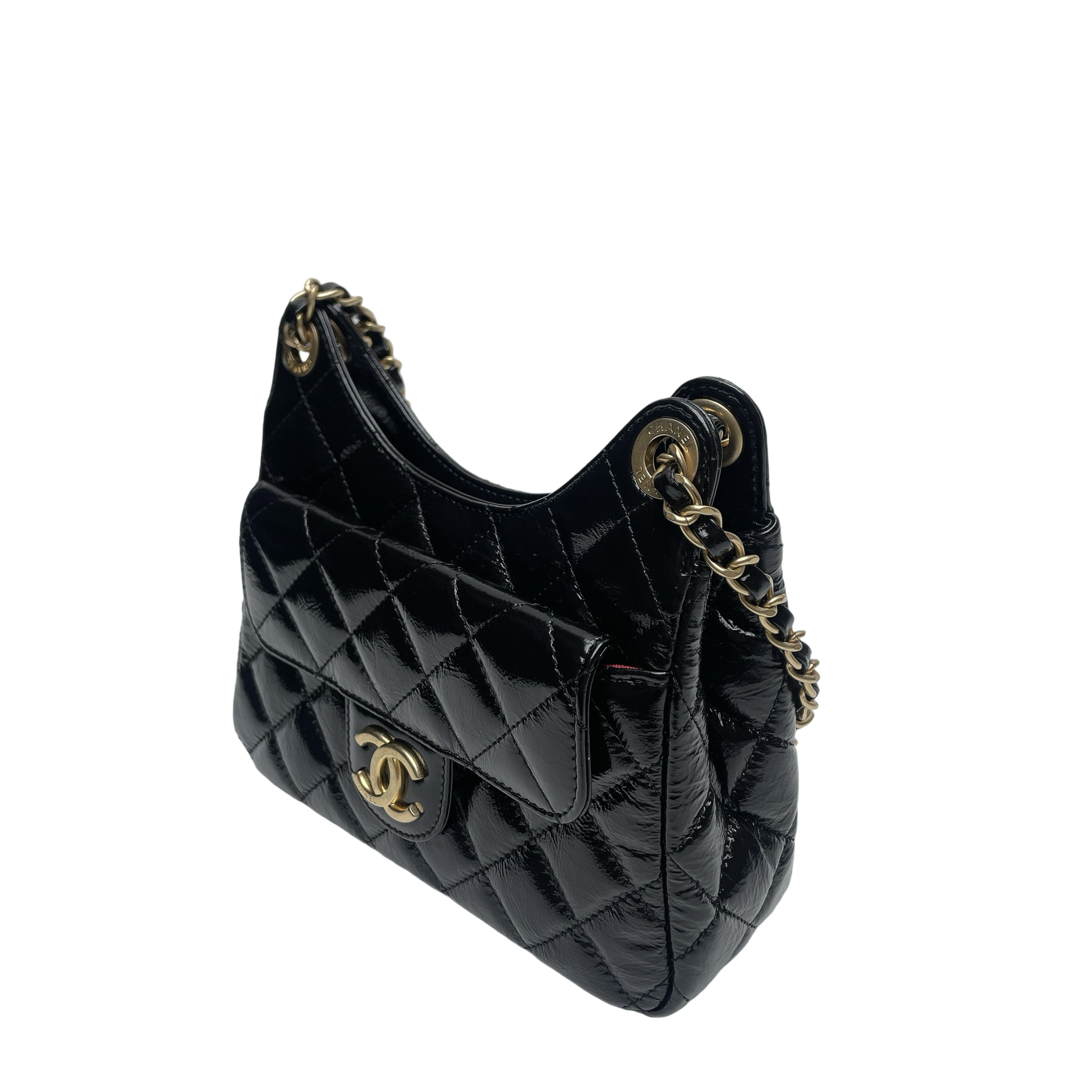 CHANEL WAVY CC HOBO SMALL