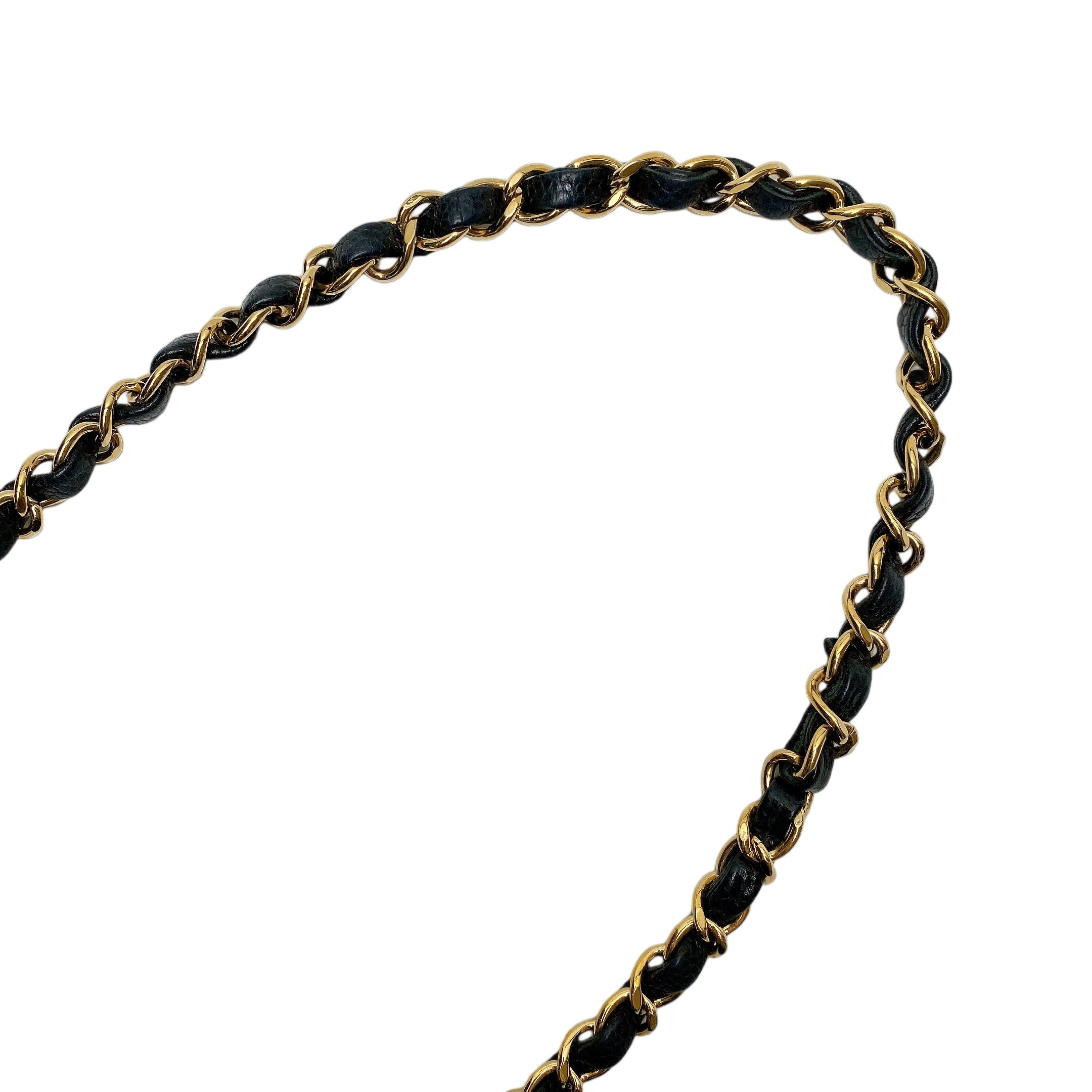 CHANEL CF SMALL CAVIAR IN GHW