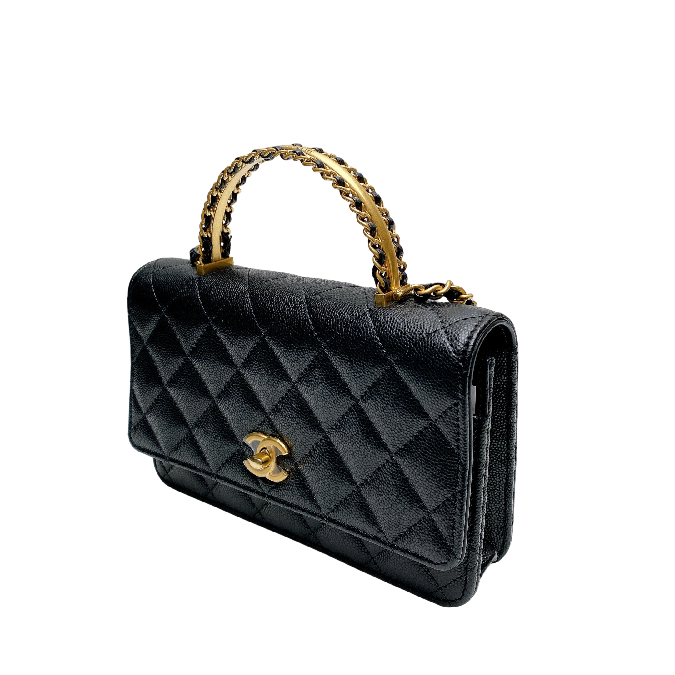 CHANEL WOC TOP HANDLE