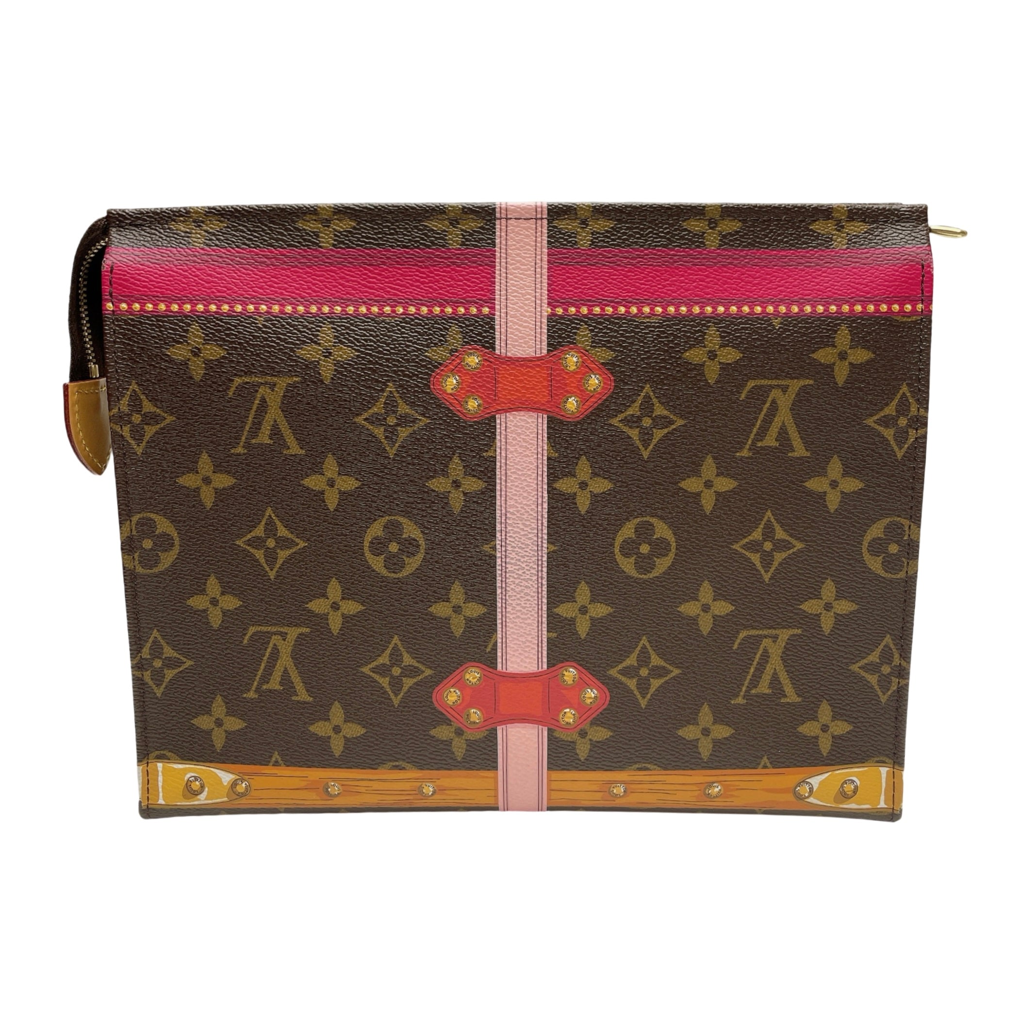 LV SUMMER TRUNK TOILETRY POUCH 26