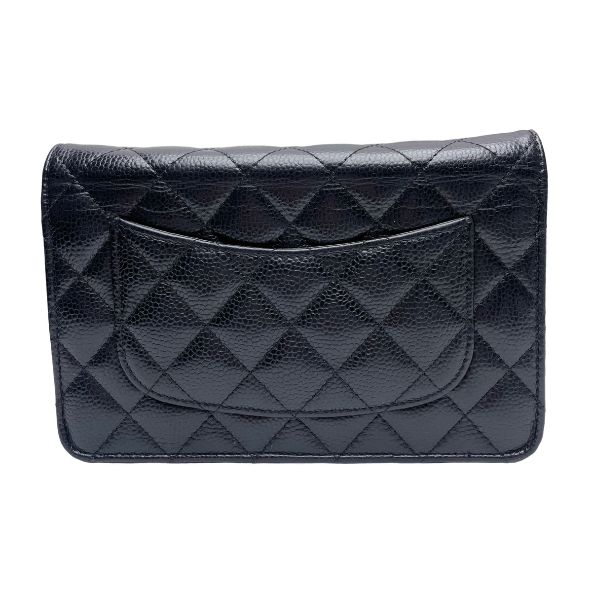 CHANEL WALLET TURN LOCK WALLET ON CHAIN