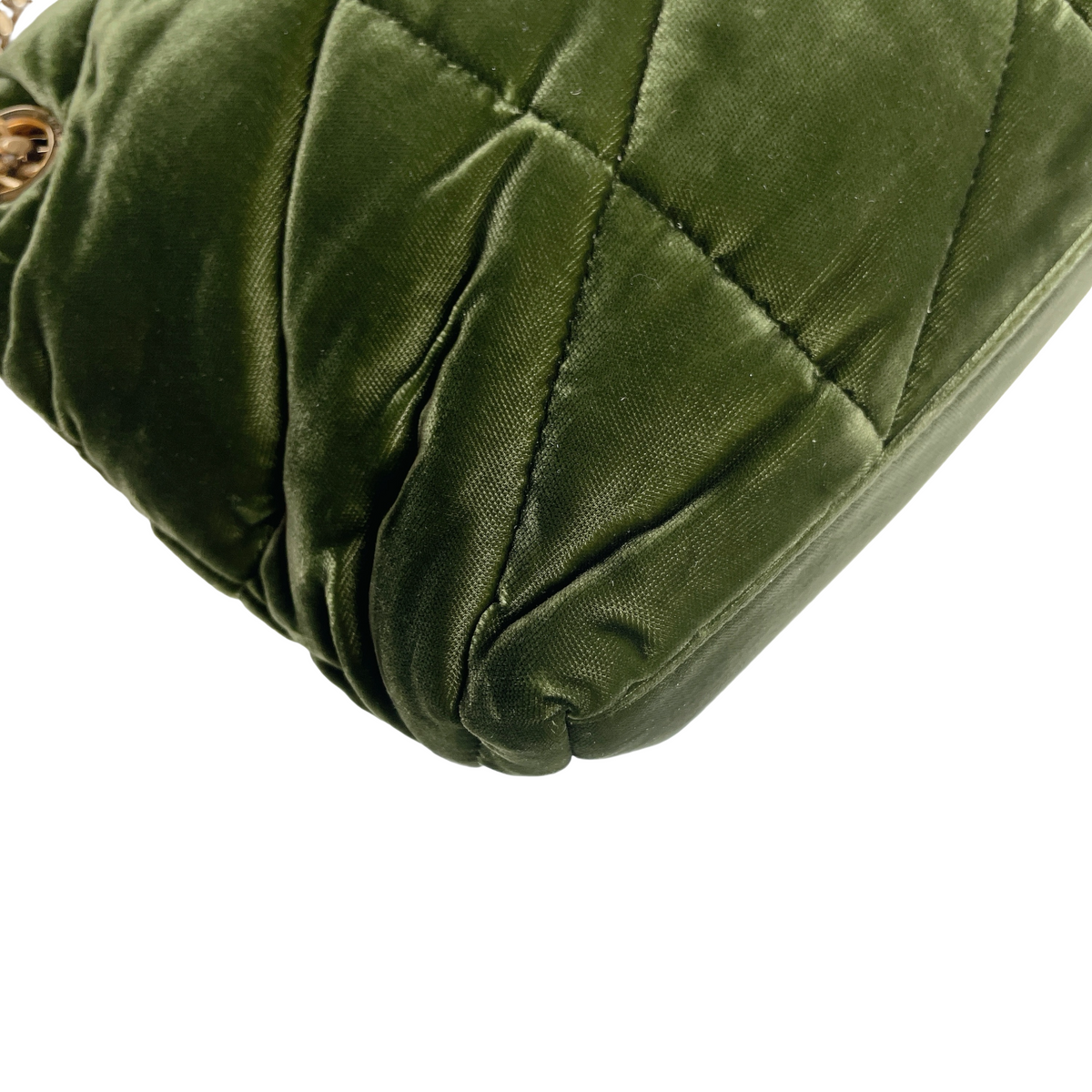YSL LOULOU PUFFER VELVET