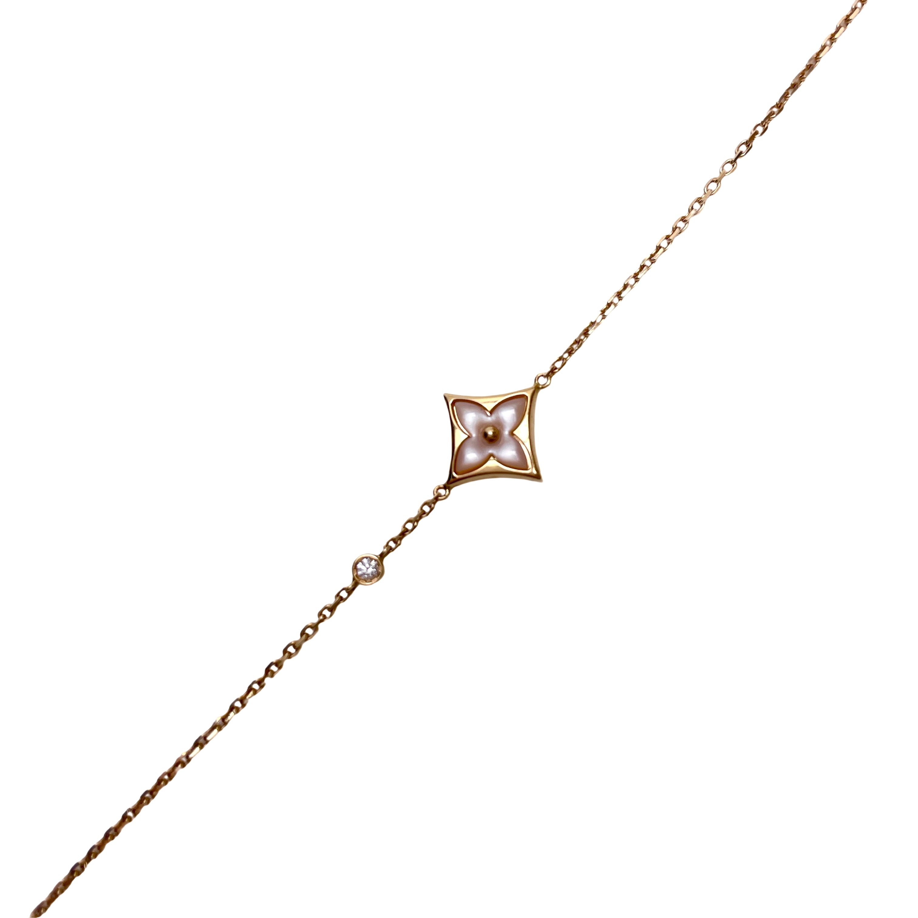 LV COLOUR BLOSSOM BB STAR PENDANT BRACELET