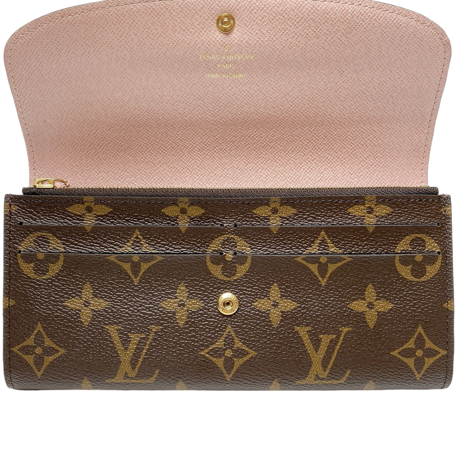 LV EMILIE WALLET IN PINK