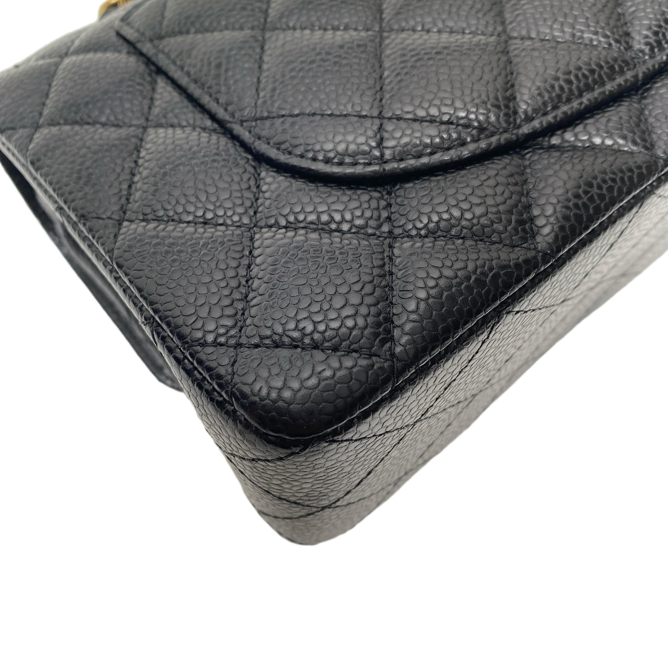 CHANEL CF SMALL IN GHW