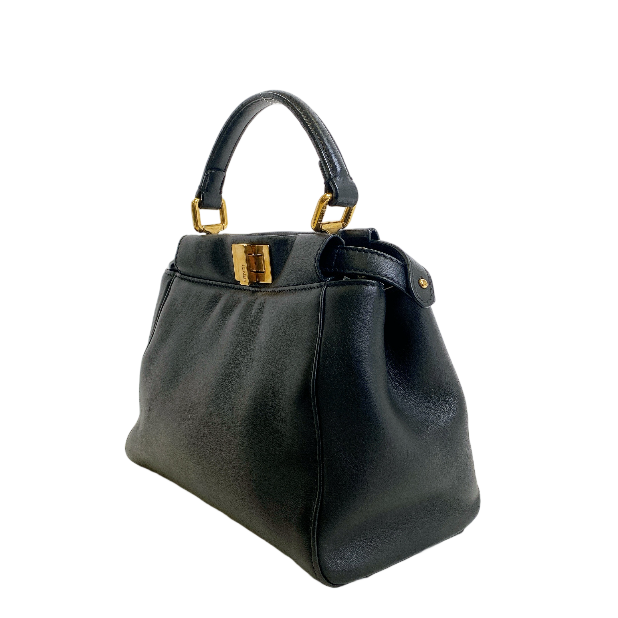 FENDI PEEKABOO MINI IN BLACK
