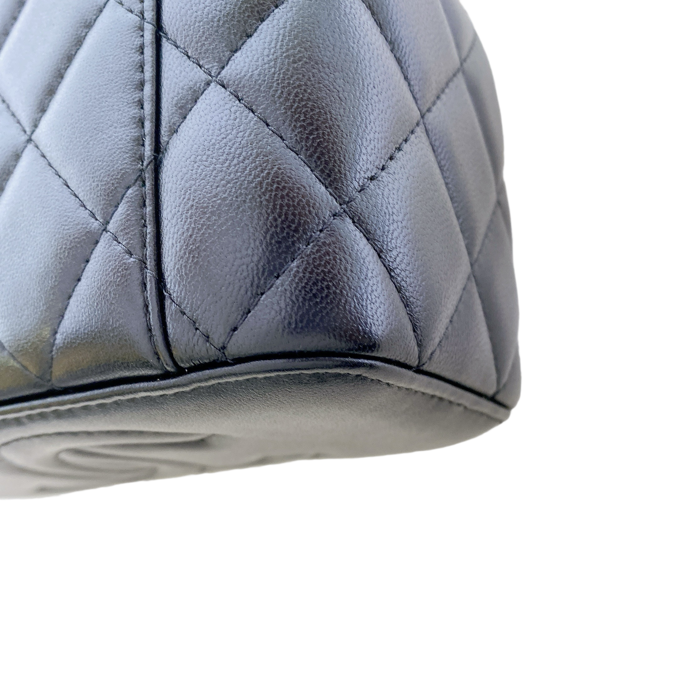 CHANEL VANITY WITH CHAIN TOP HANDLE