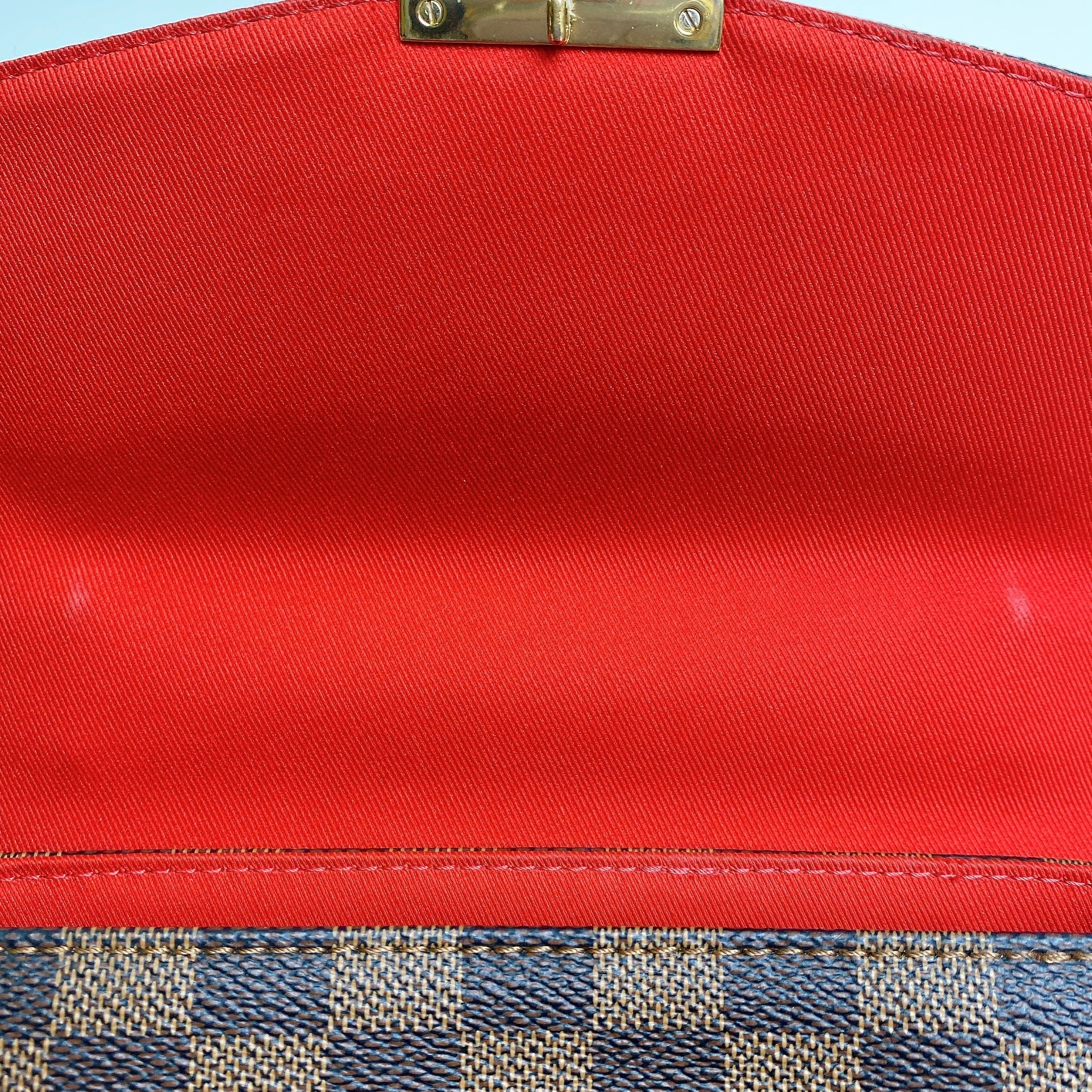 LV CROISETTE DAMIER EBENE