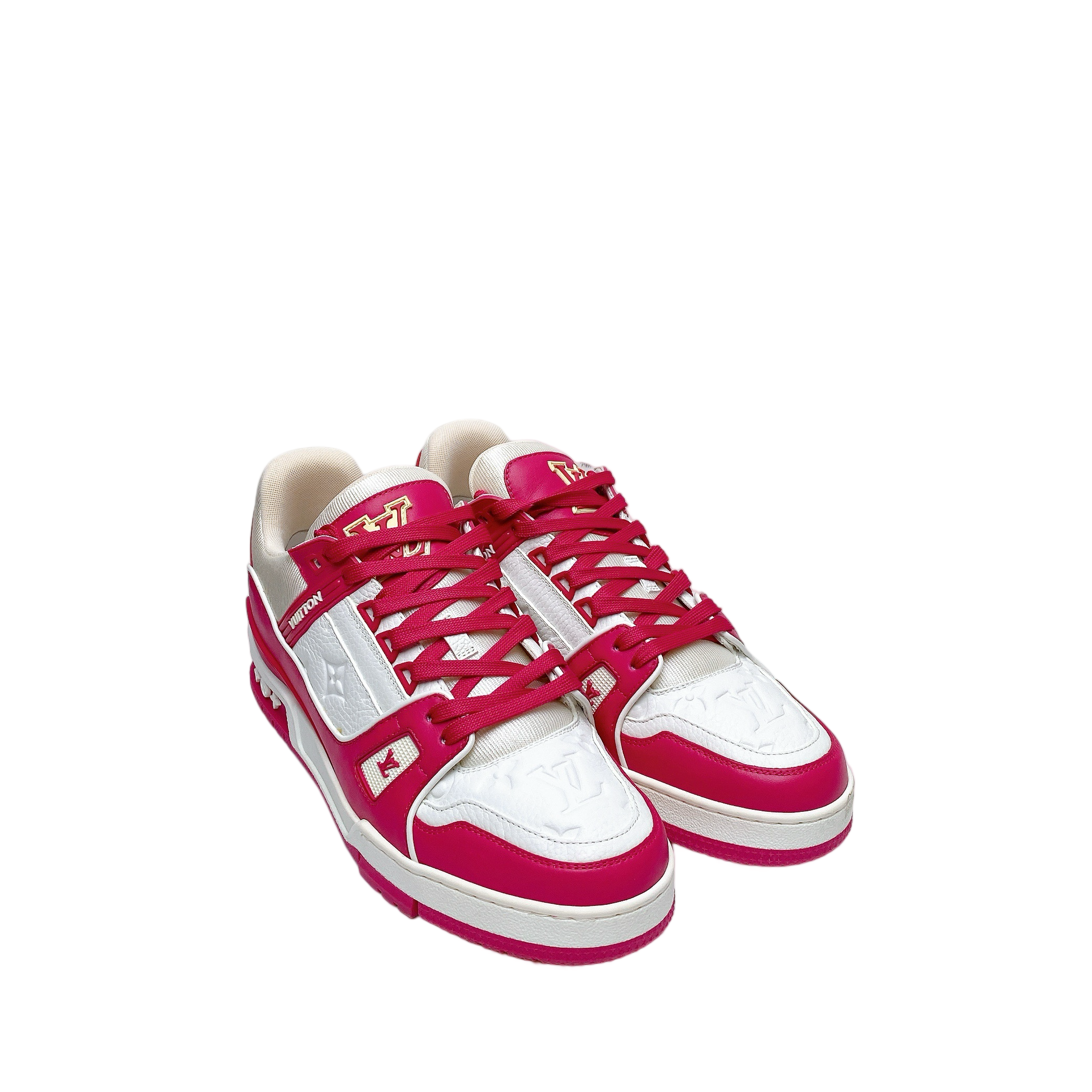 LV TRAINER SNEAKER IN FUCHSIA