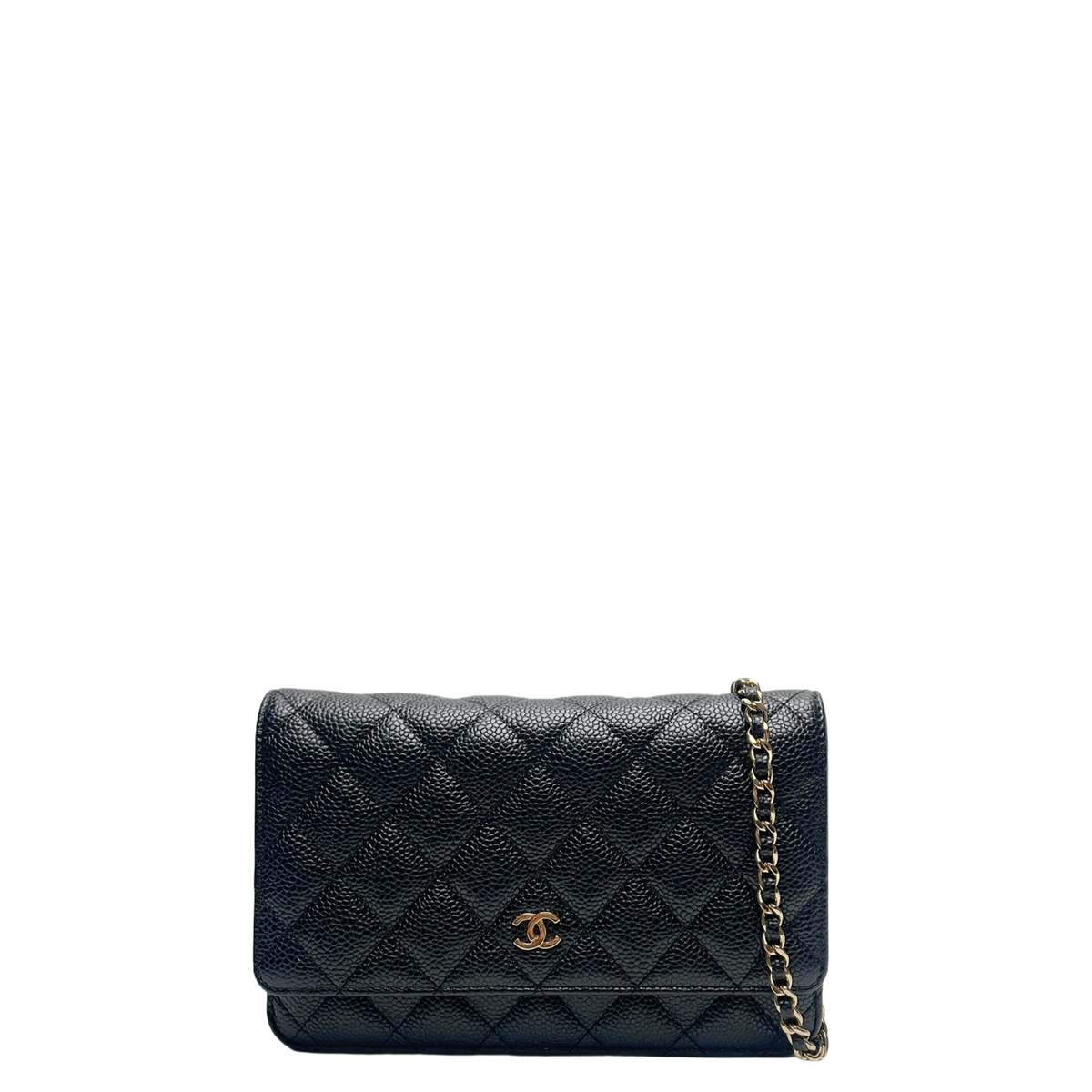 CHANEL WALLET ON CHAIN IN GHW