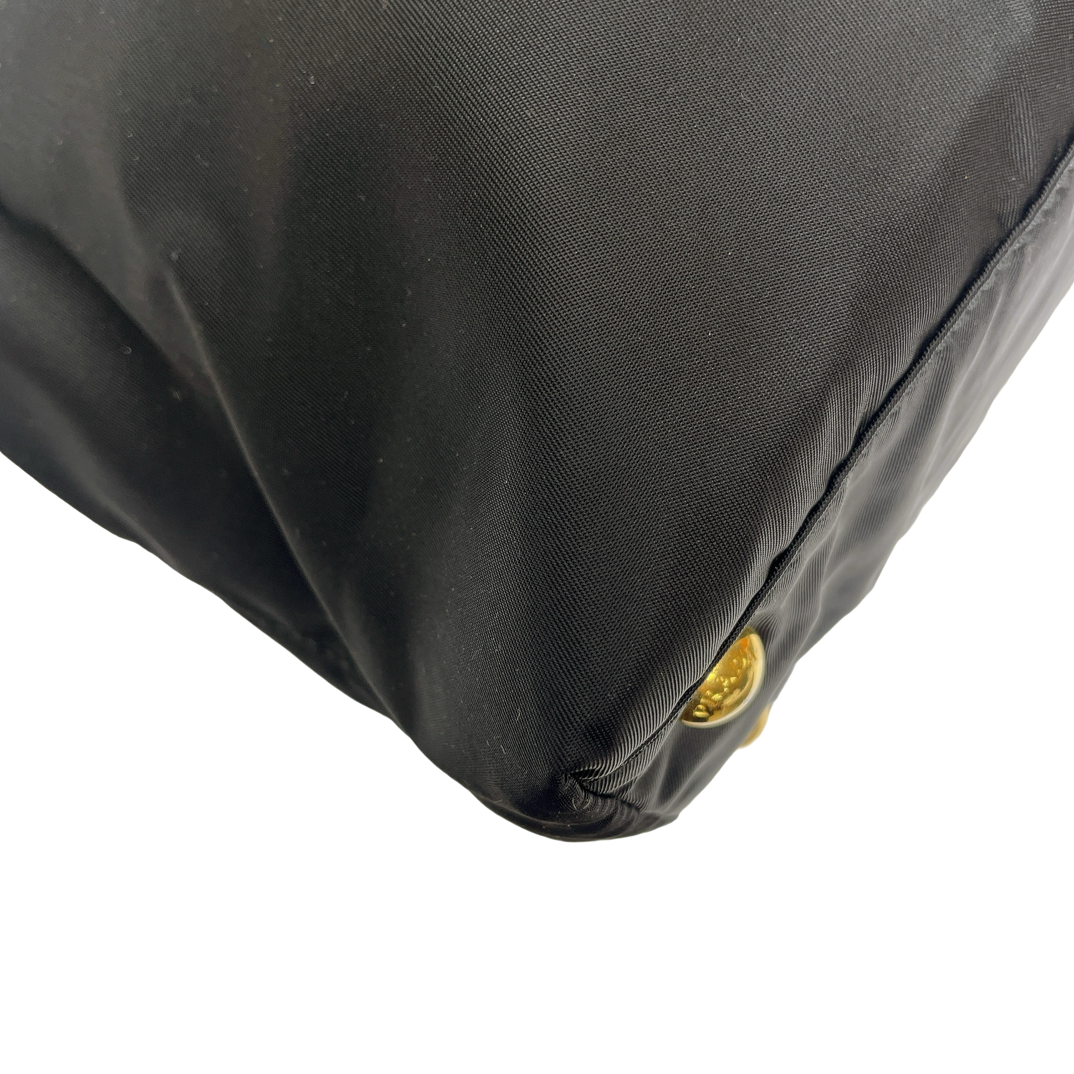 PRADA TRIANGLE LOGO TOTE