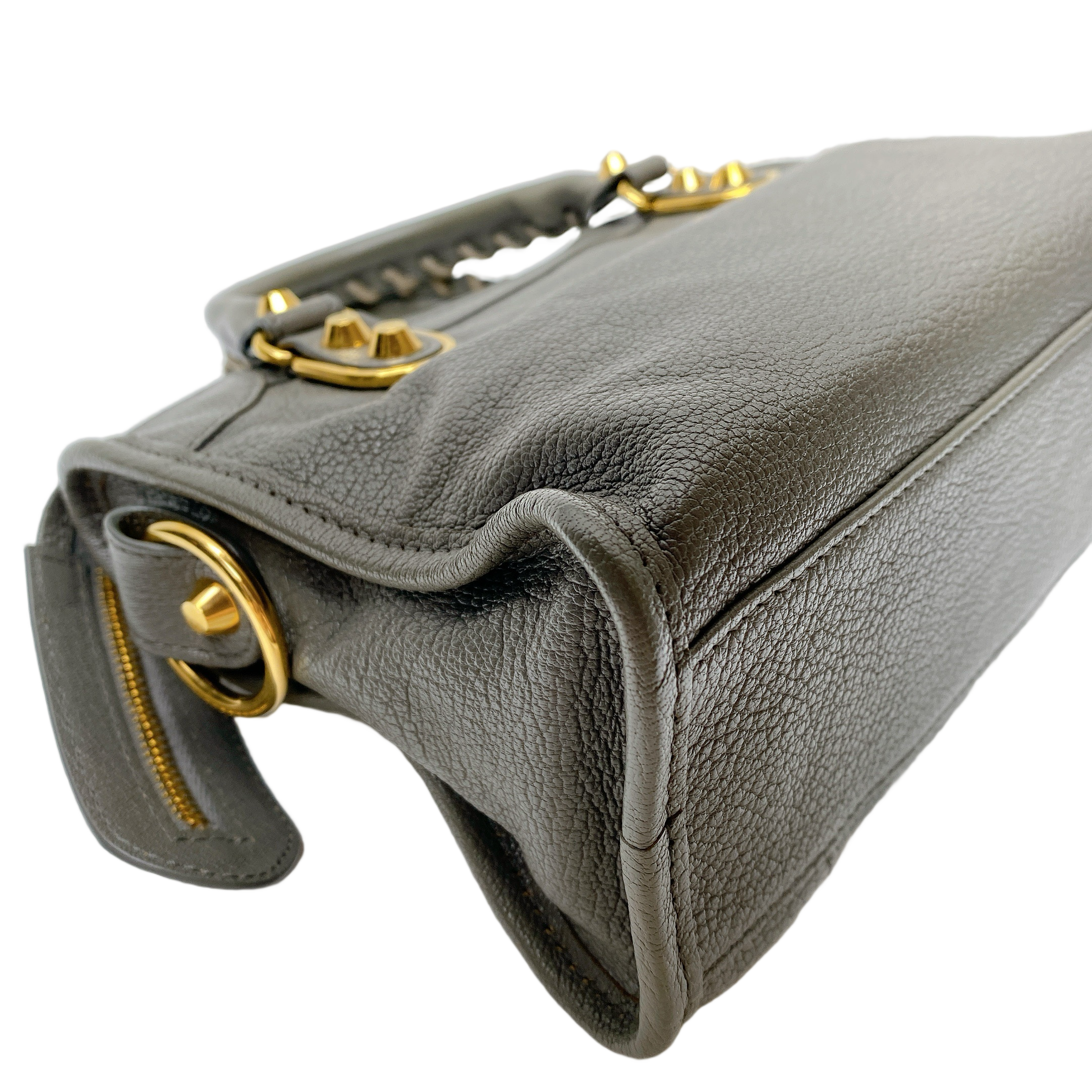 BALENCIAGA CITY MINI EDGE GREY