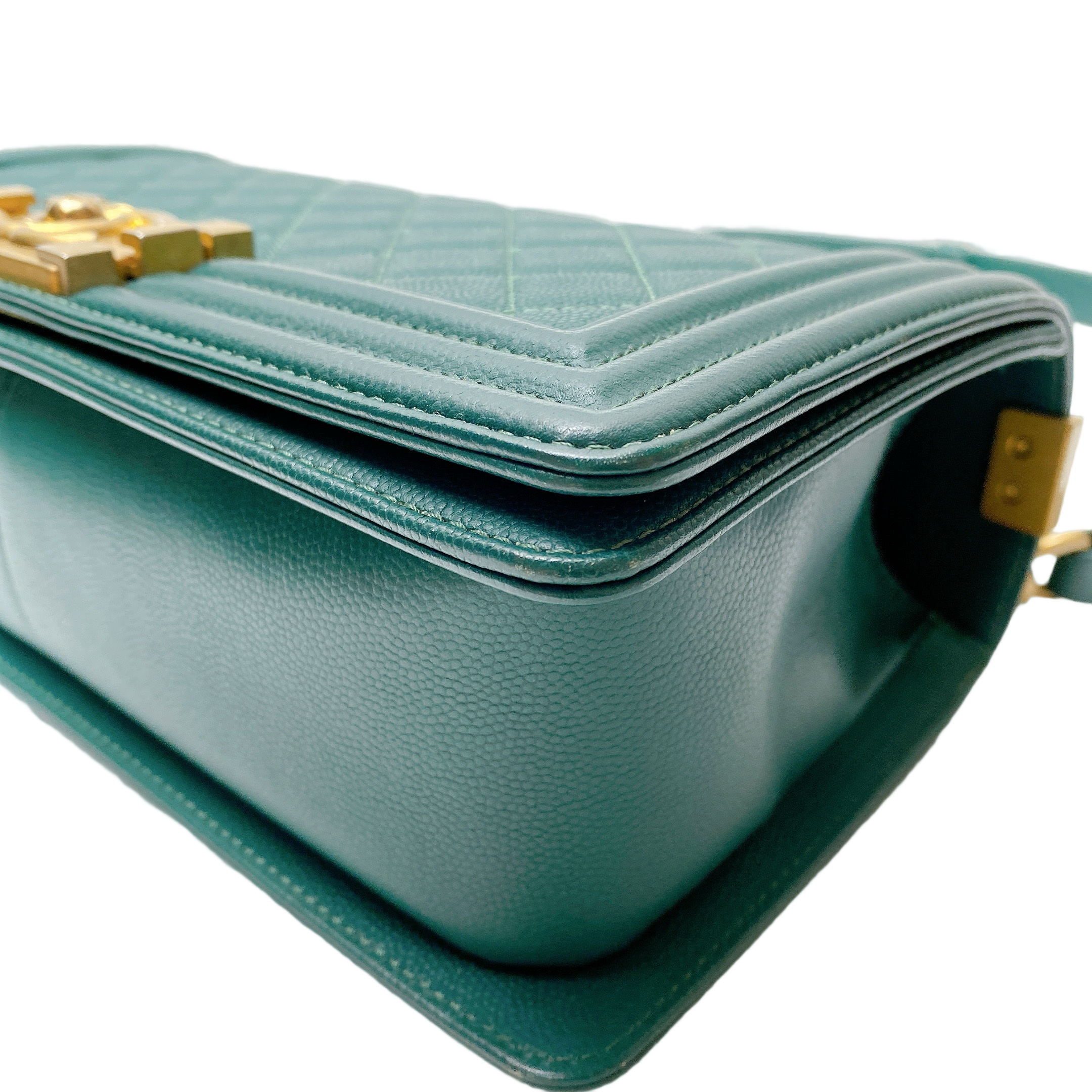 CHANEL LEBOY MEDIUM IN GREEN