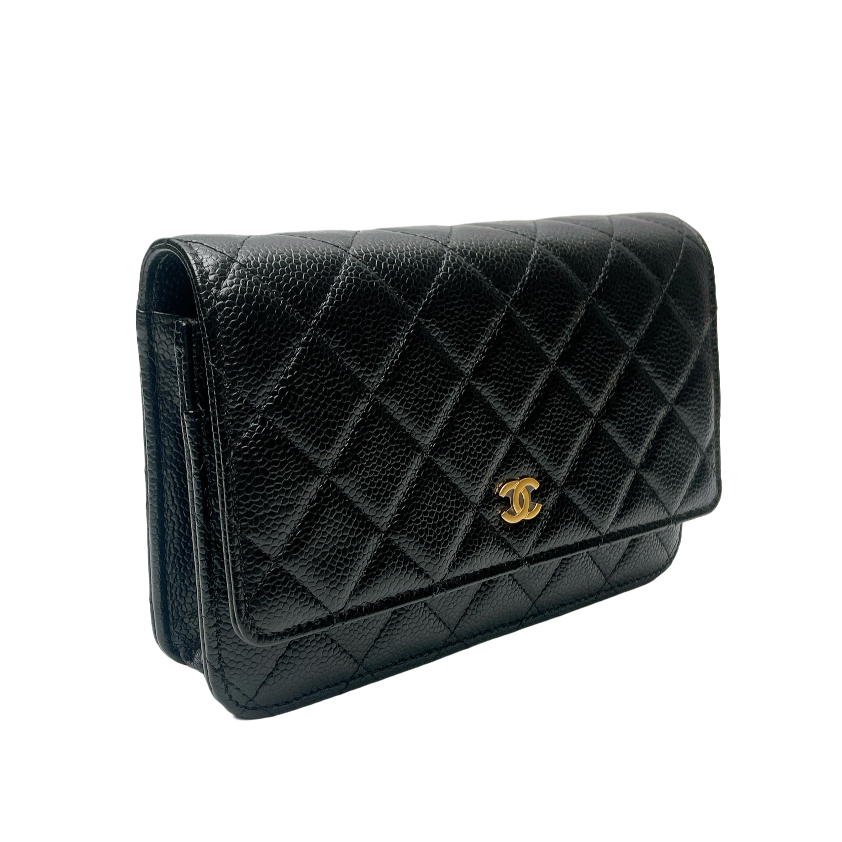 CHANEL WALLET ON CHAIN IN GHW