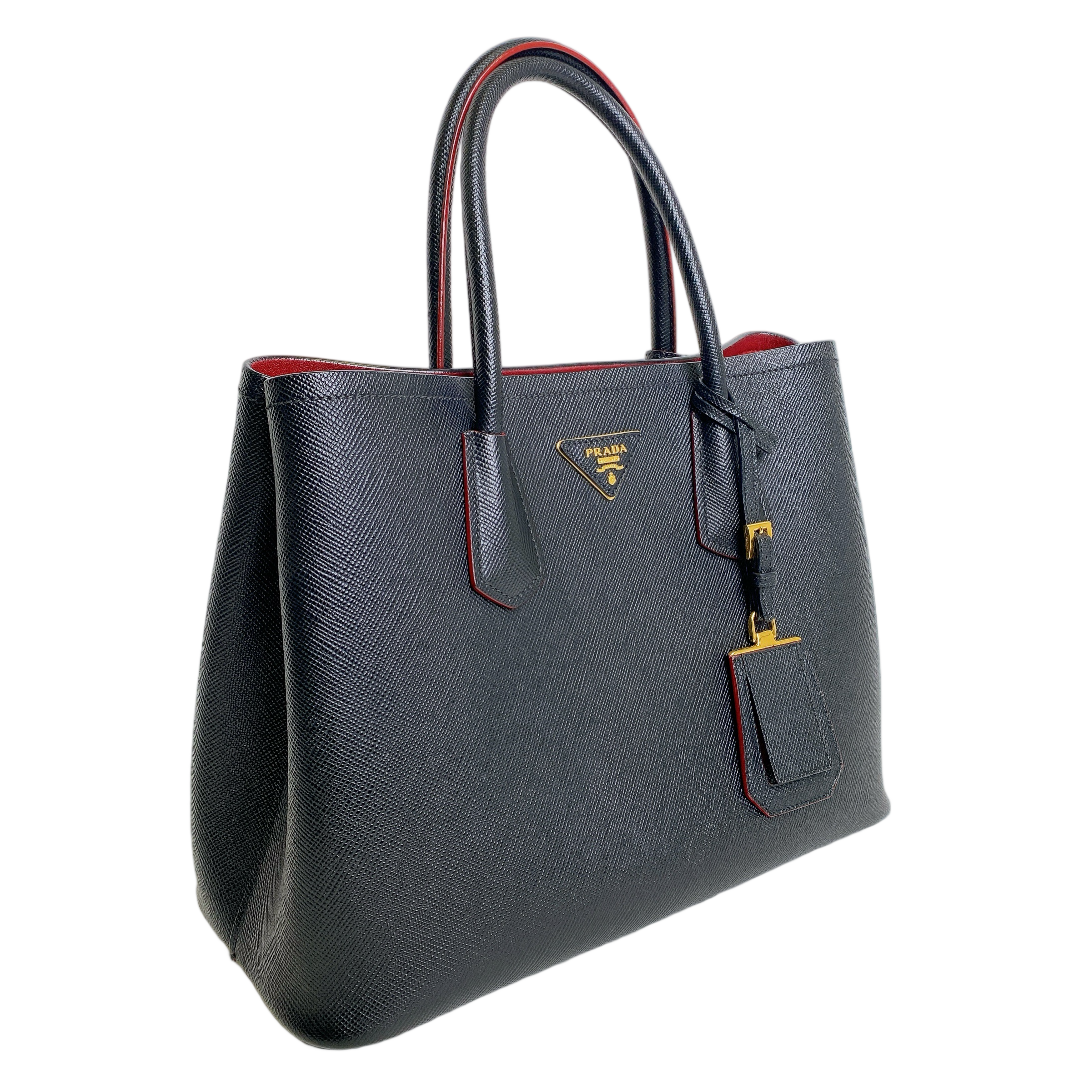 PRADA SAFFIANO CUIR IN BLACK