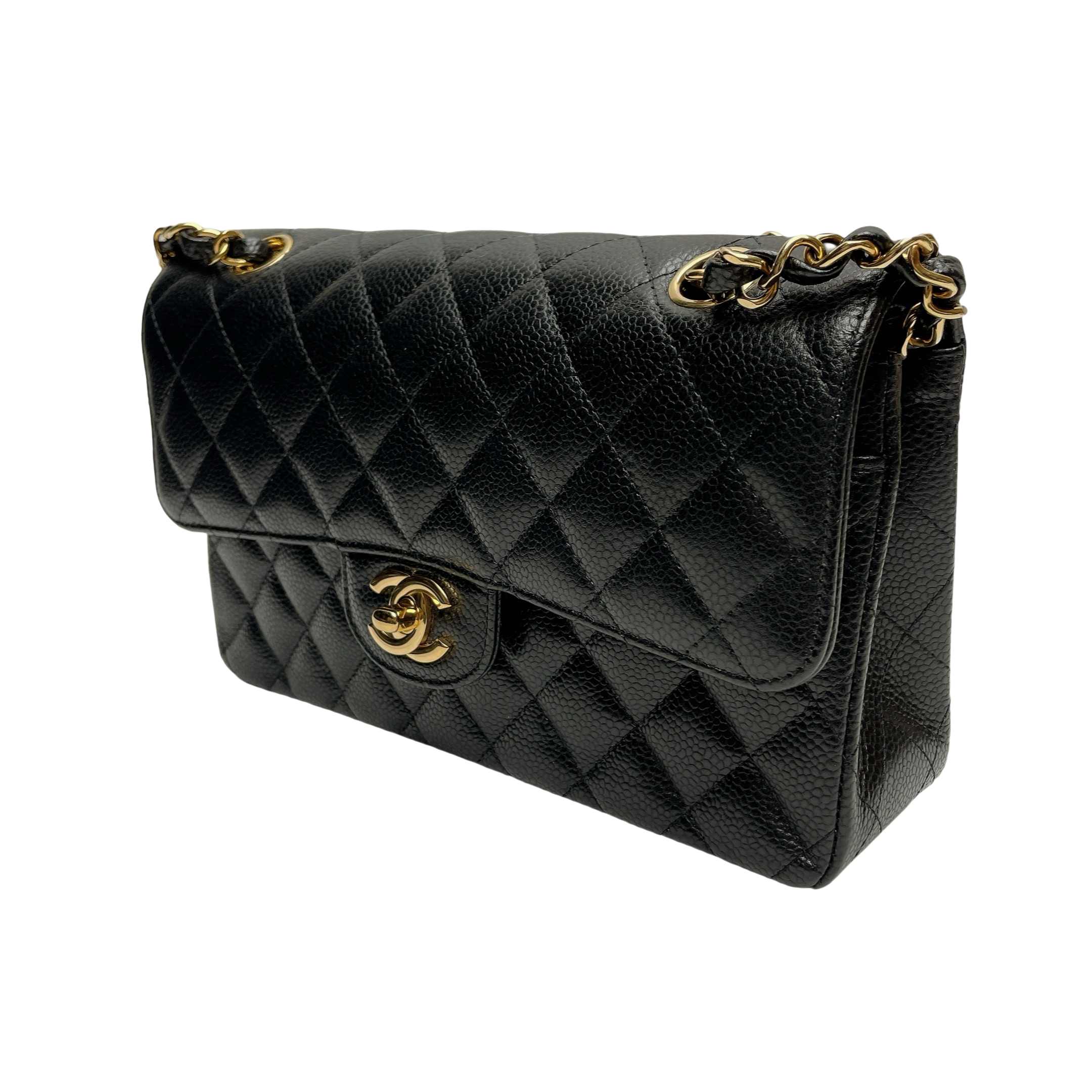 CHANEL CF SMALL IN GHW