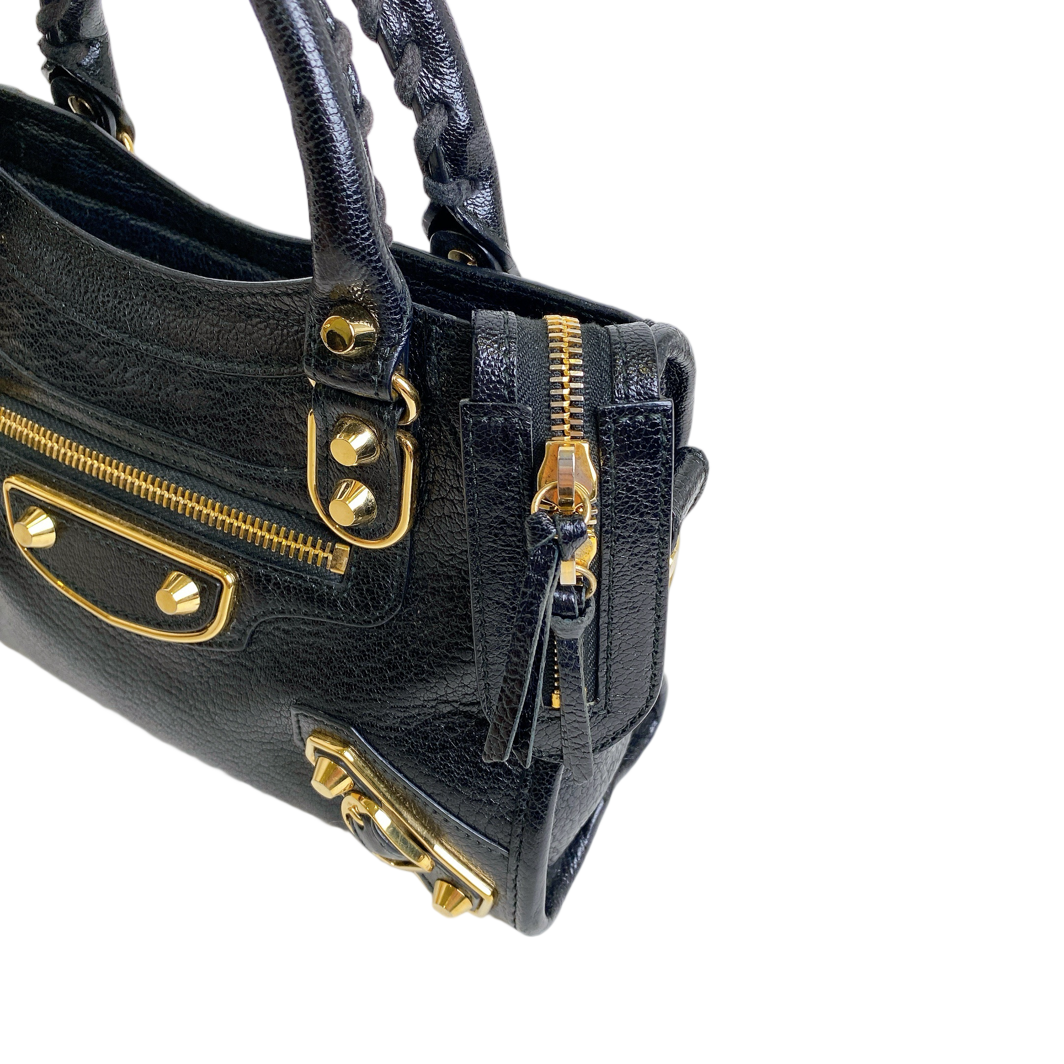 BALENCIAGA CITY MINI IN BLACK