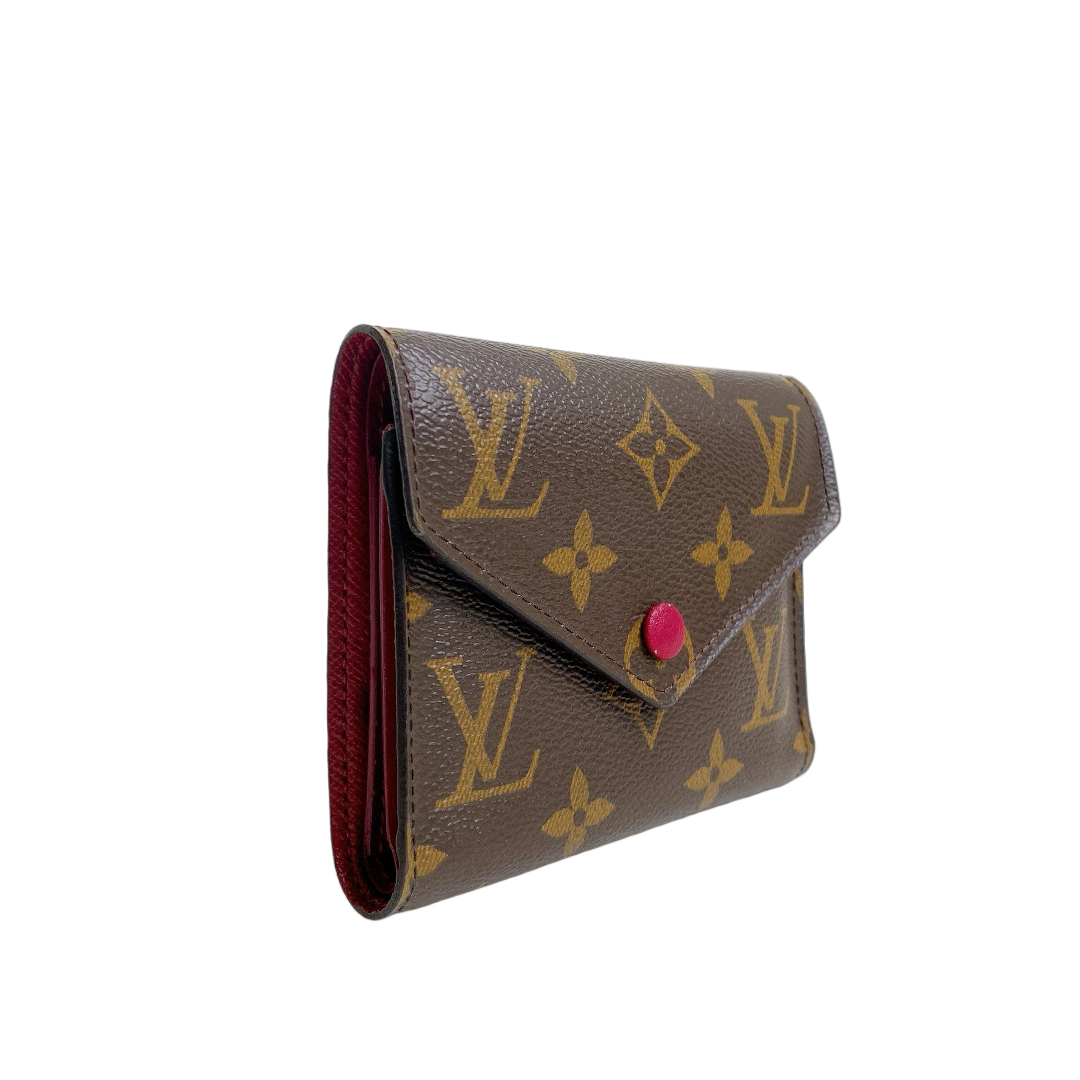 LV VICTORINE WALLET IN FUCHIA